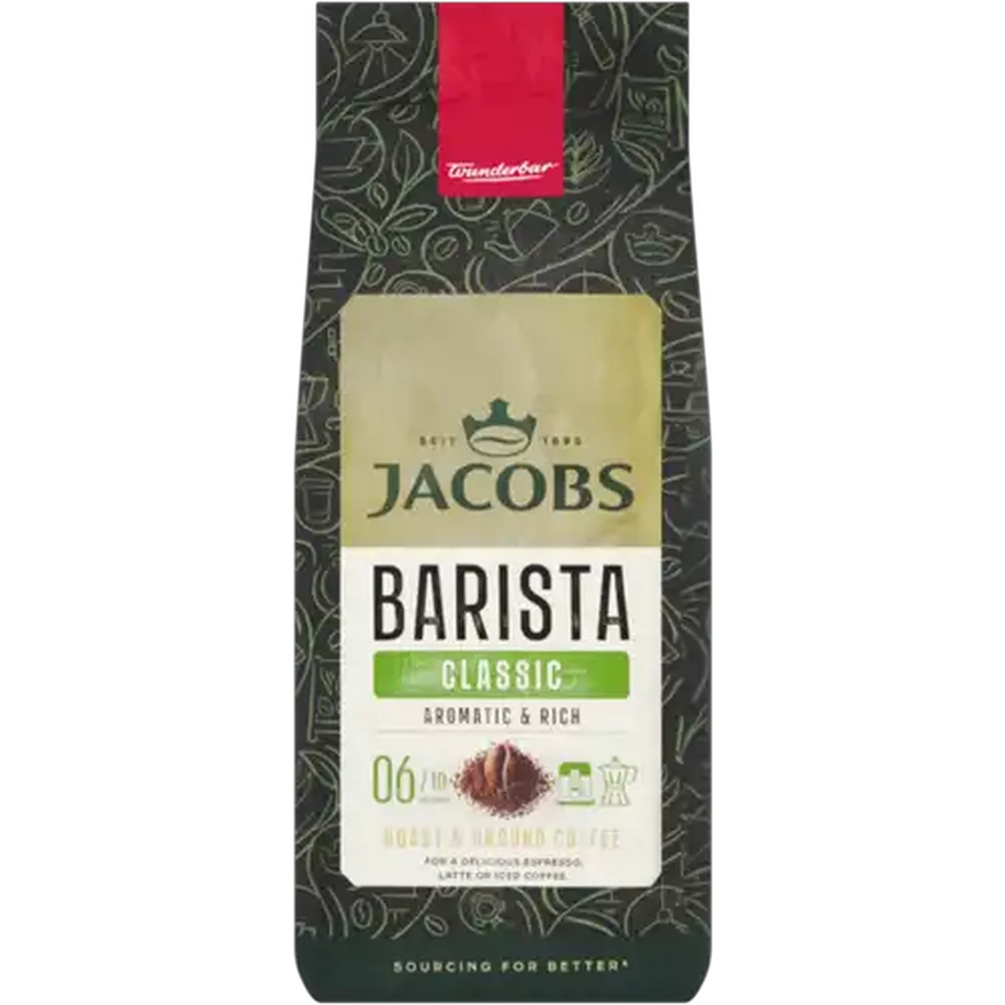 Image of Jacobs Barista Editions Classic Roast & Ground Coffee 200g