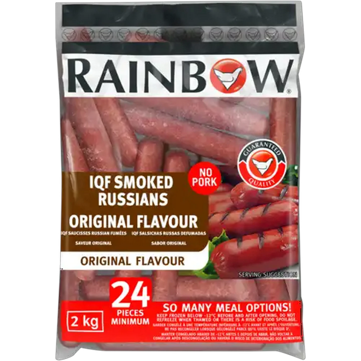 Image of RAINBOW Original Frozen Smoked Russians 2kg