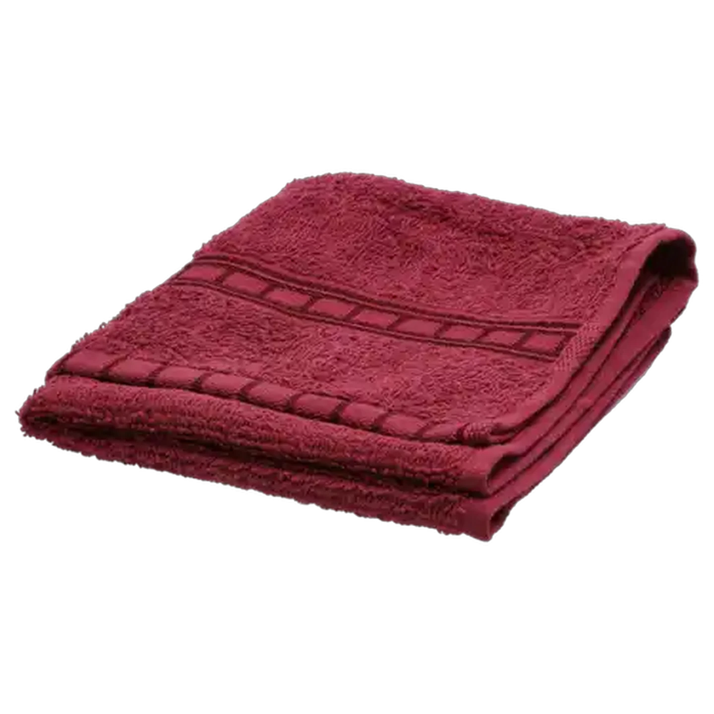 Image of Essentials Quick Dry Towel Range Burgundy Guest Towel 30 x 50cm
