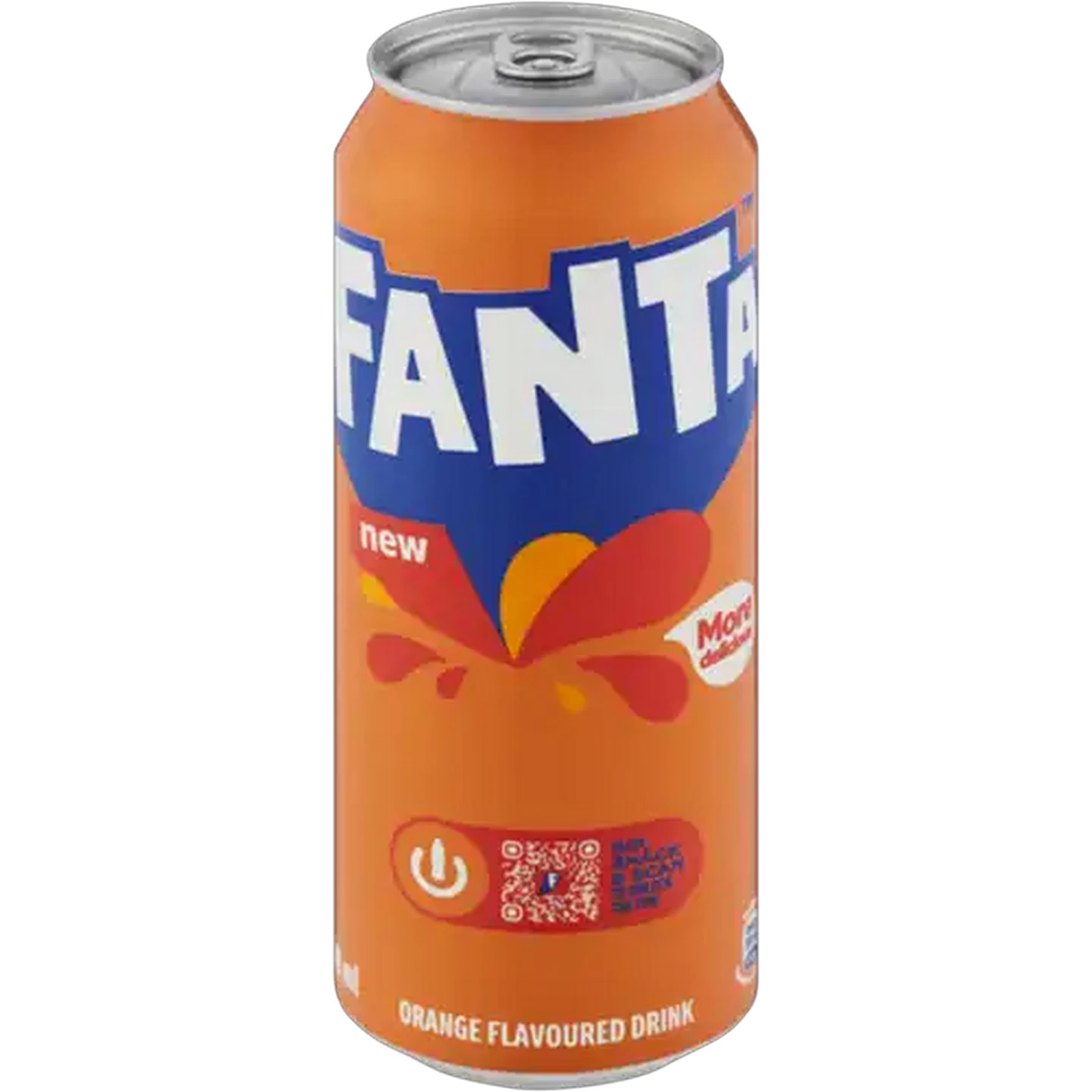 Image of Fanta Orange Flavoured Sparkling Soft Drink Can 500ml