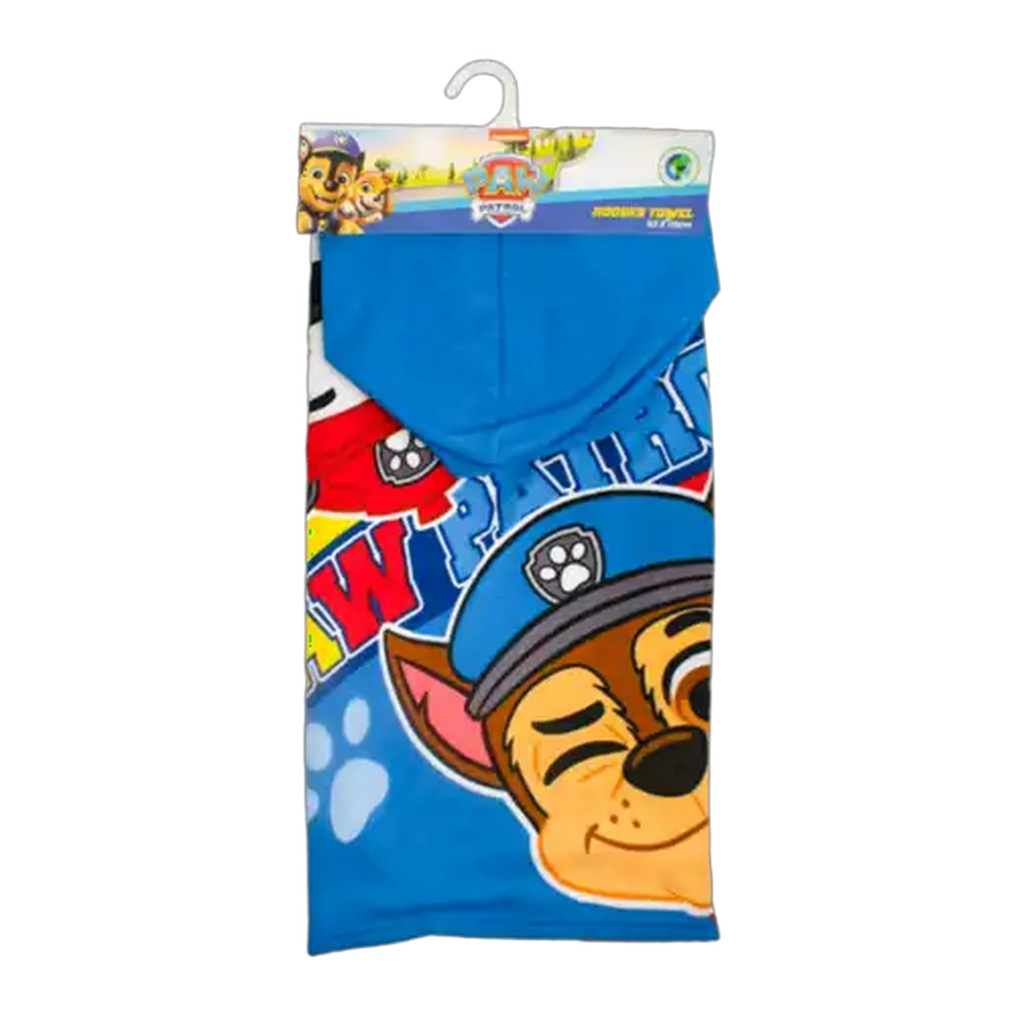 Image of PAW Patrol Blue Laguna Hooded Towel