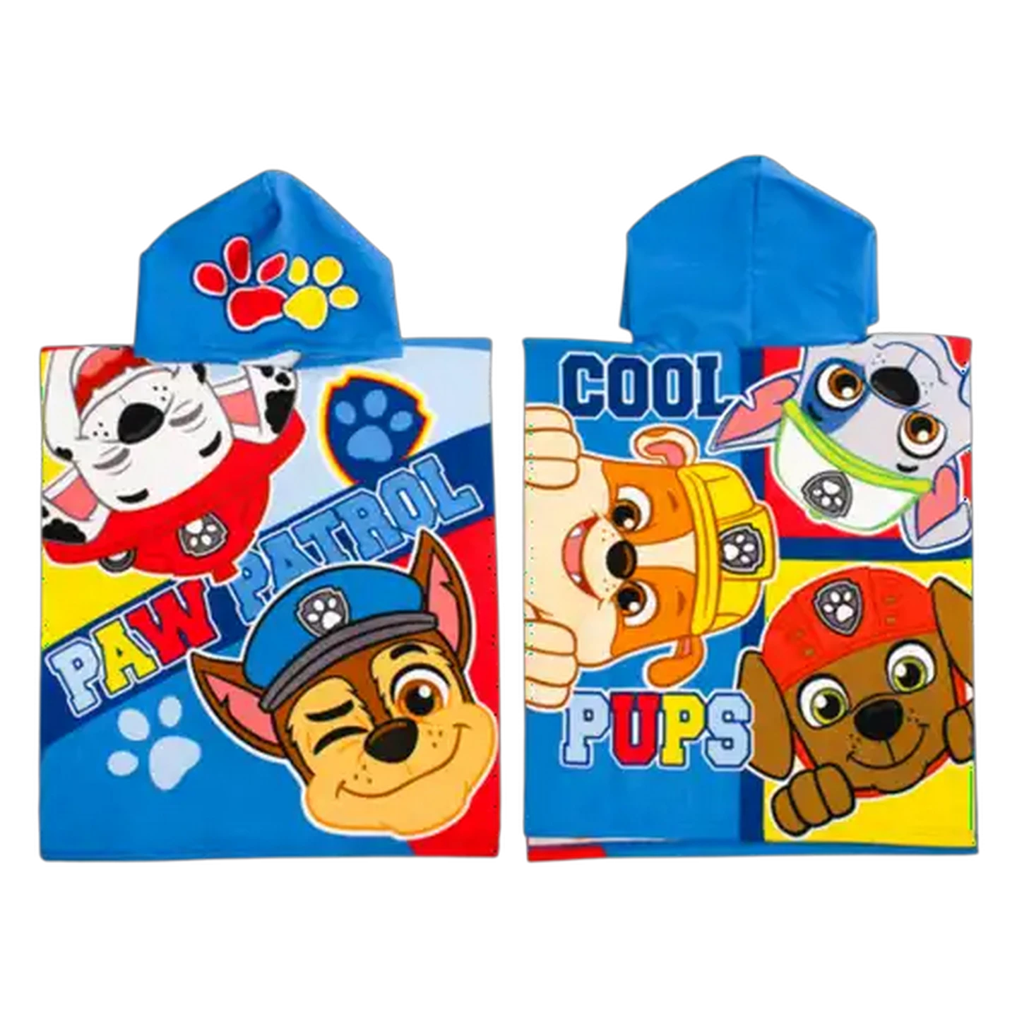 Image of PAW Patrol Blue Laguna Hooded Towel