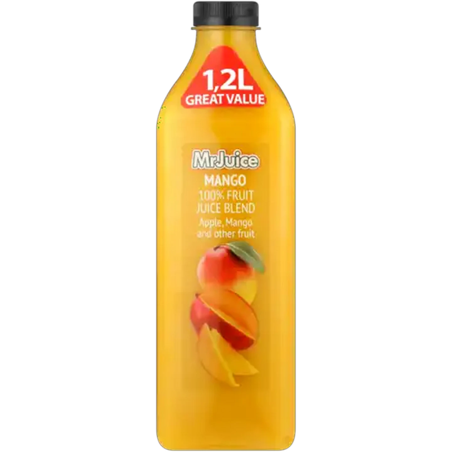Image of Mr Juice Mango 100% Fruit Juice Blend 1.2L