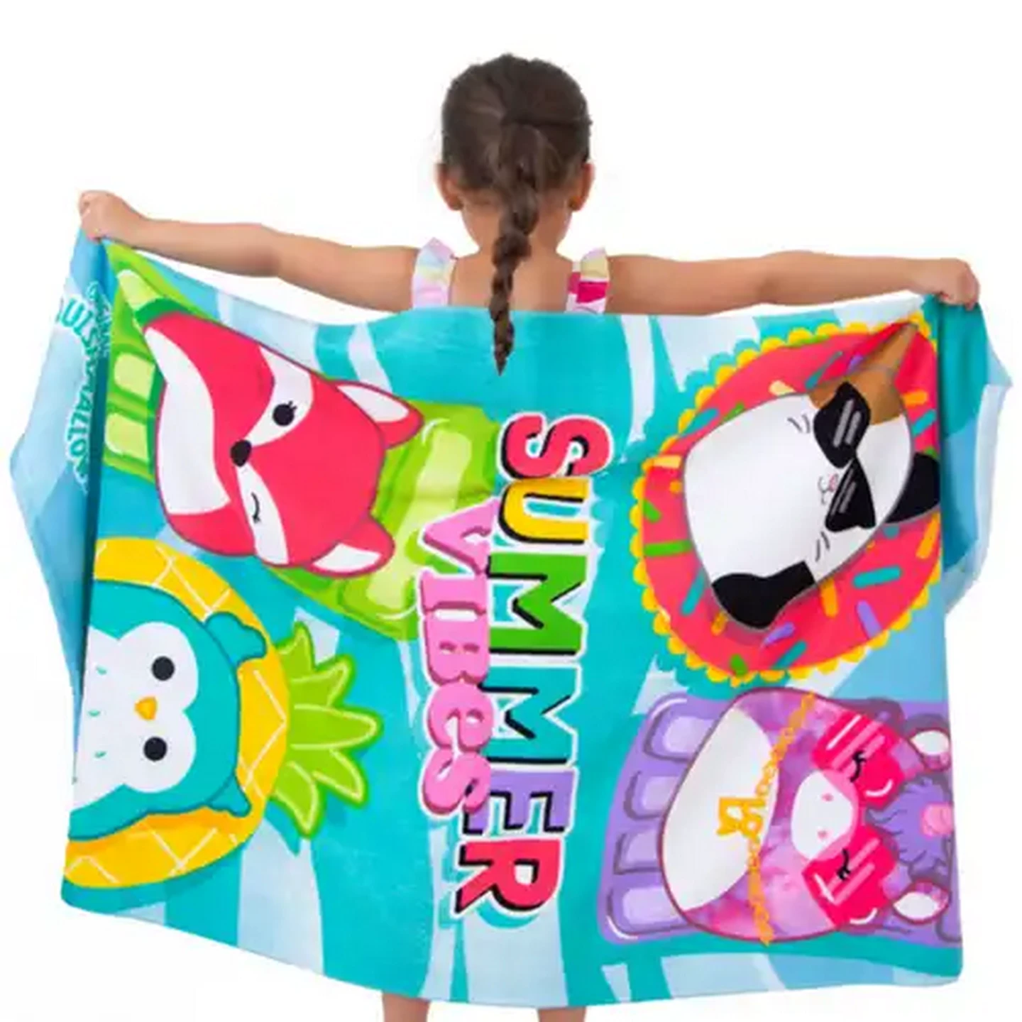 Image of Laguna Squismall Turquoise Beach Towel