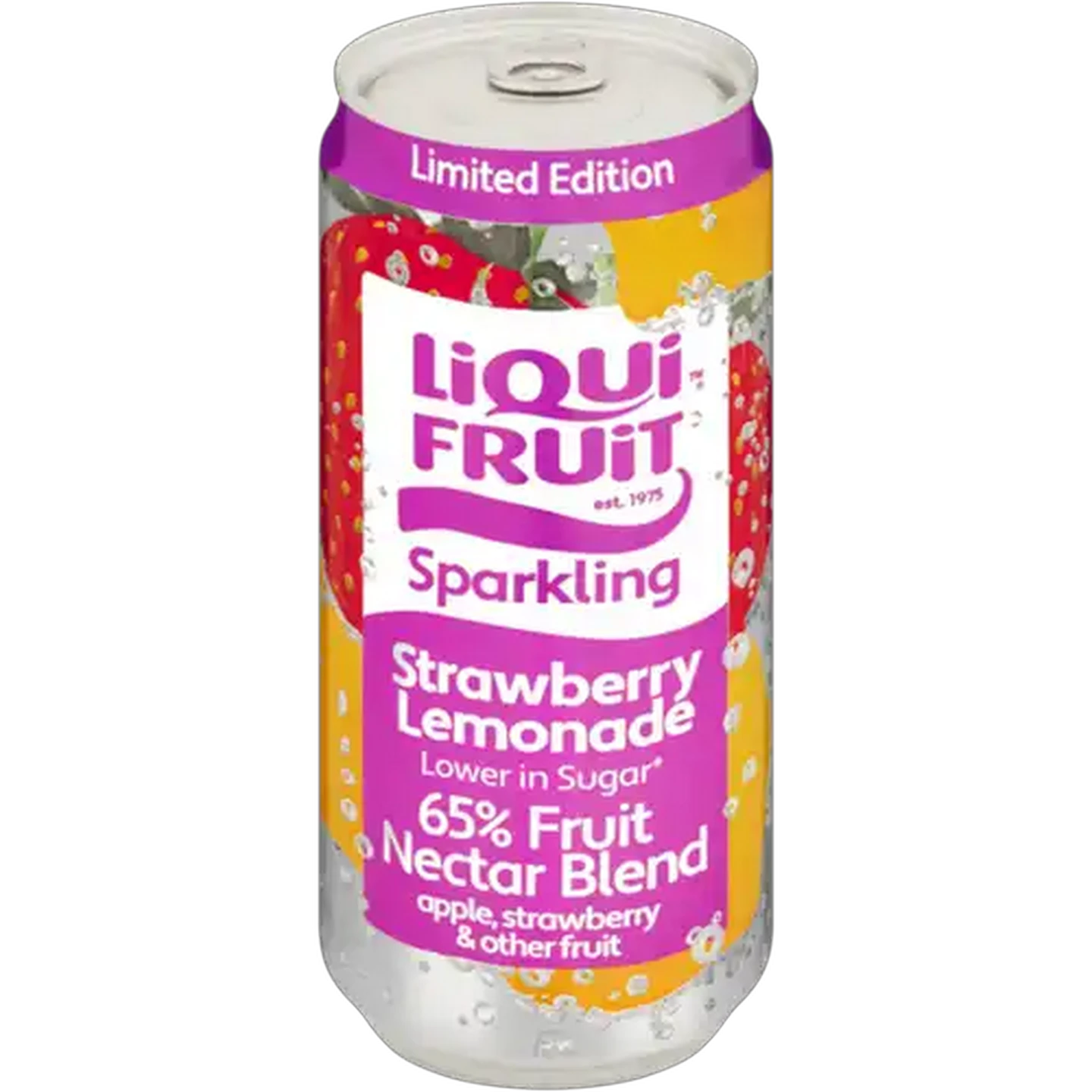 Image of Liqui Fruit Strawberry Lemonade Limited Edition 65% Sparkling Fruit Nectar Blend 300ml