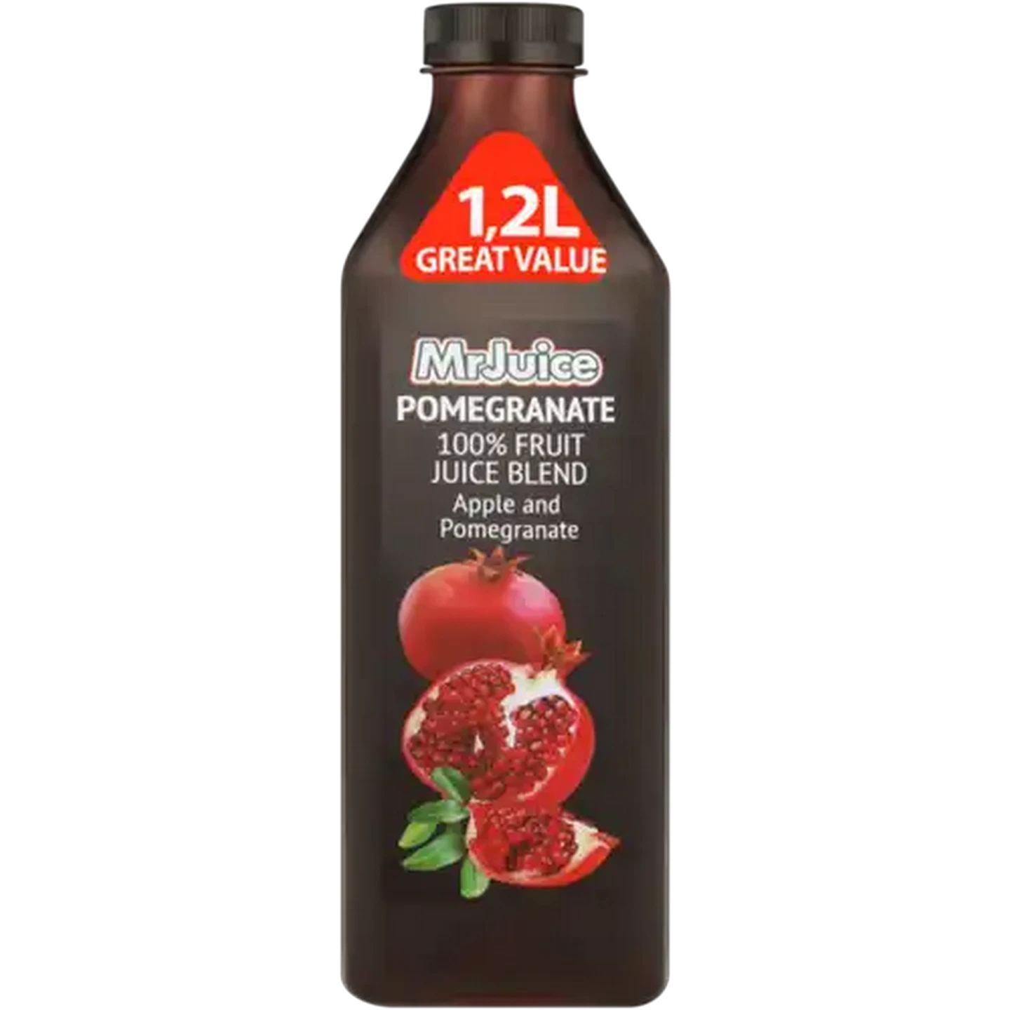 Image of Mr Juice Pomegranate 100% Fruit Juice Blend 1.2L