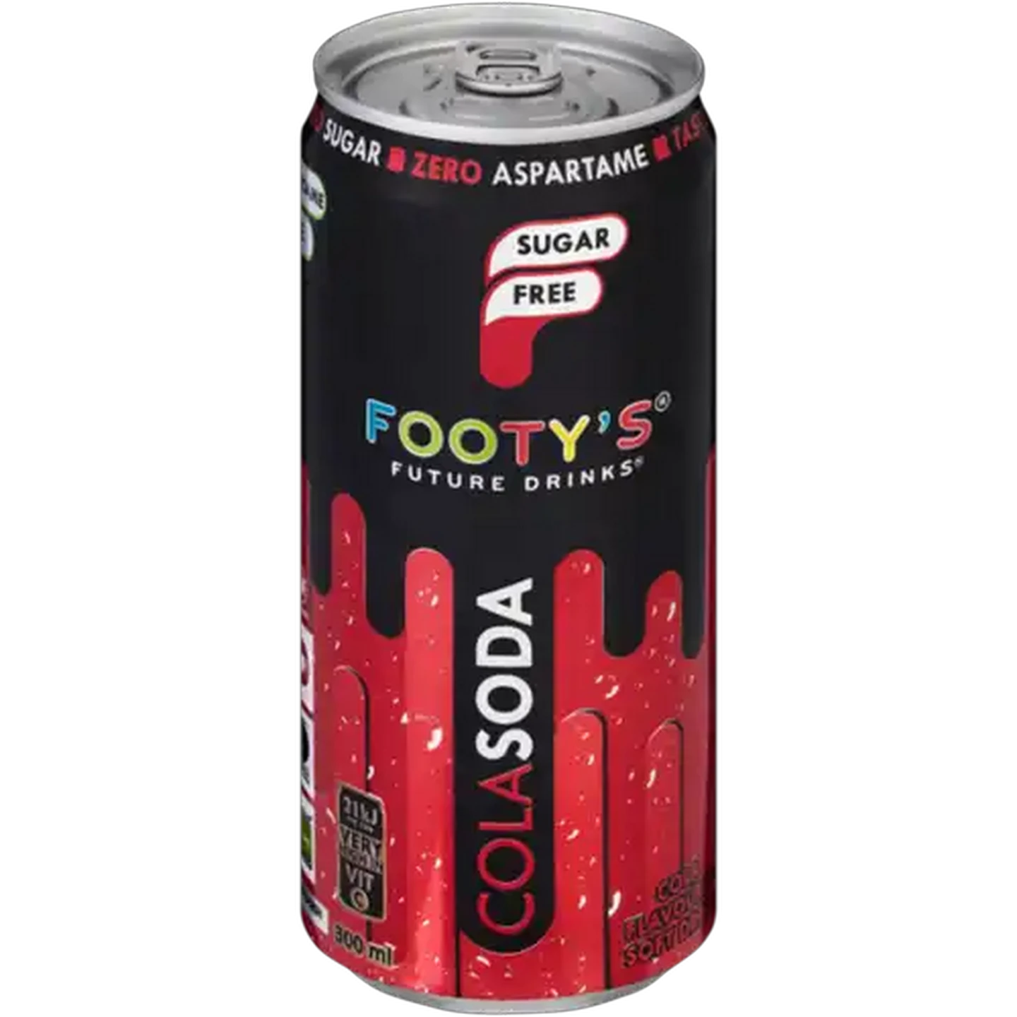 Image of Footy's Future Drinks Sugar Free Cola Soda 300ml