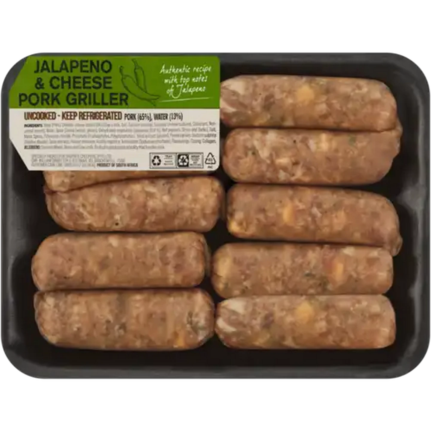 Image of Butchery Jalapeno & Cheese Pork Griller Per KG
