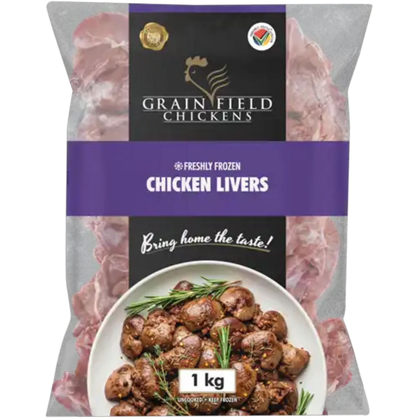 Image of Grain Field Chickens Frozen Chicken Livers 1kg