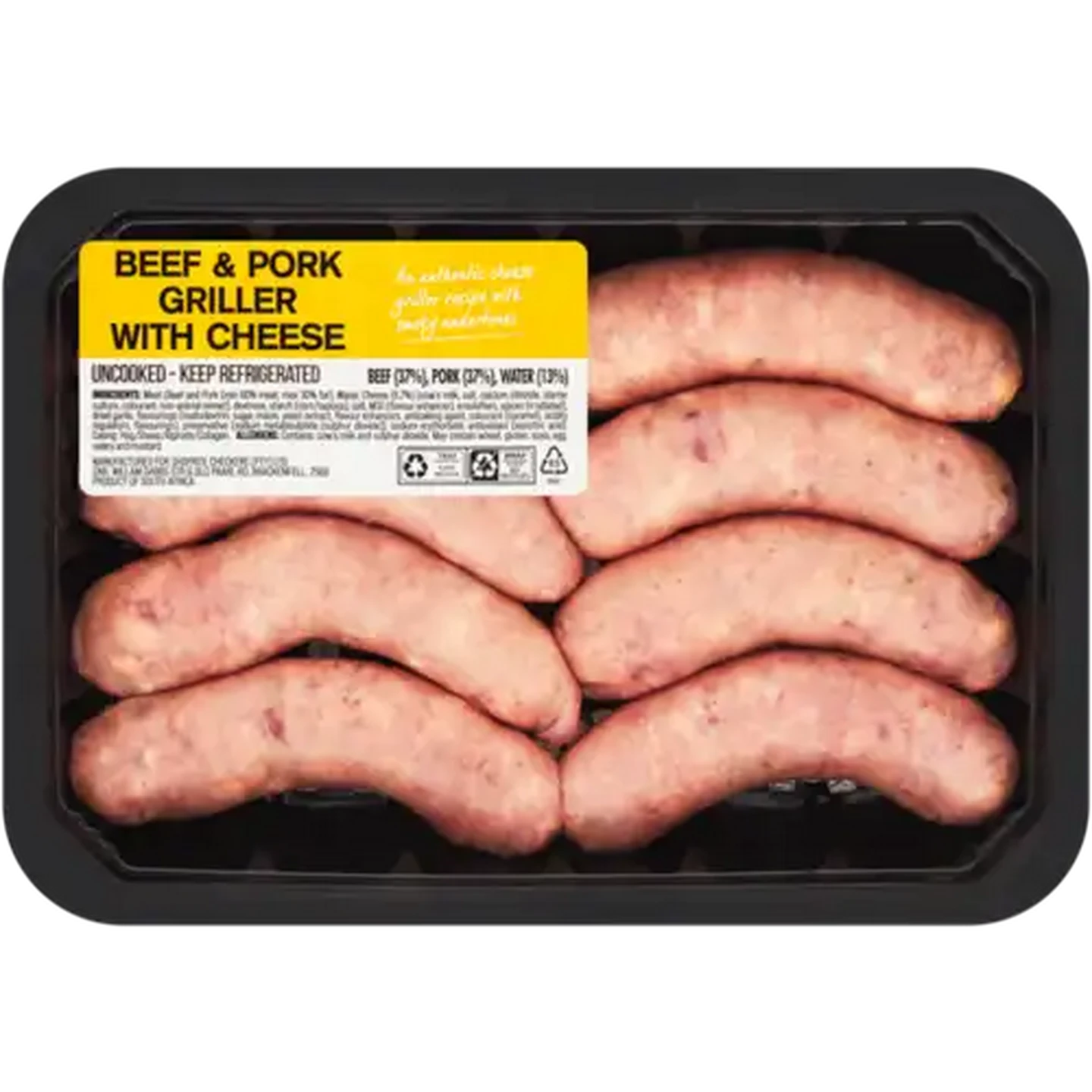 Image of Butchery Cheese Wors Per KG
