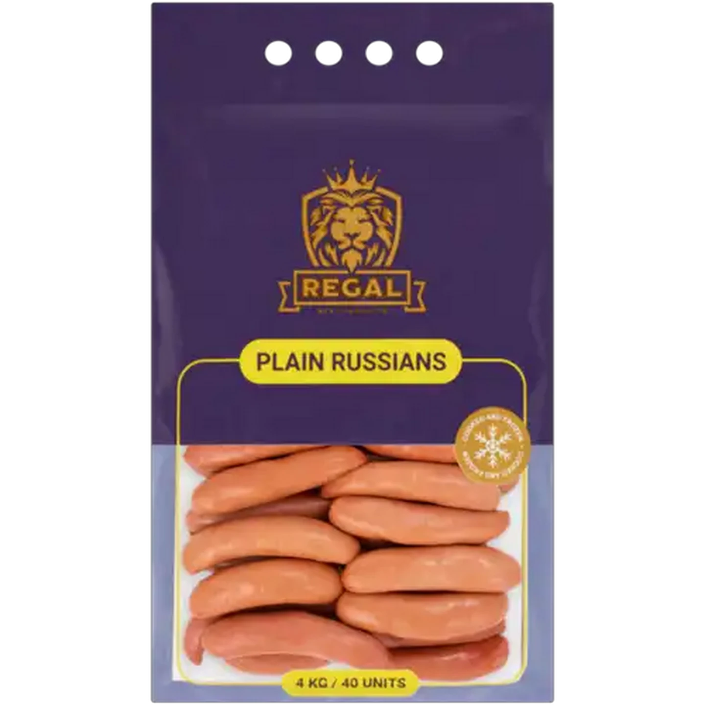 Image of Regal Frozen Russians, Plain 4kg