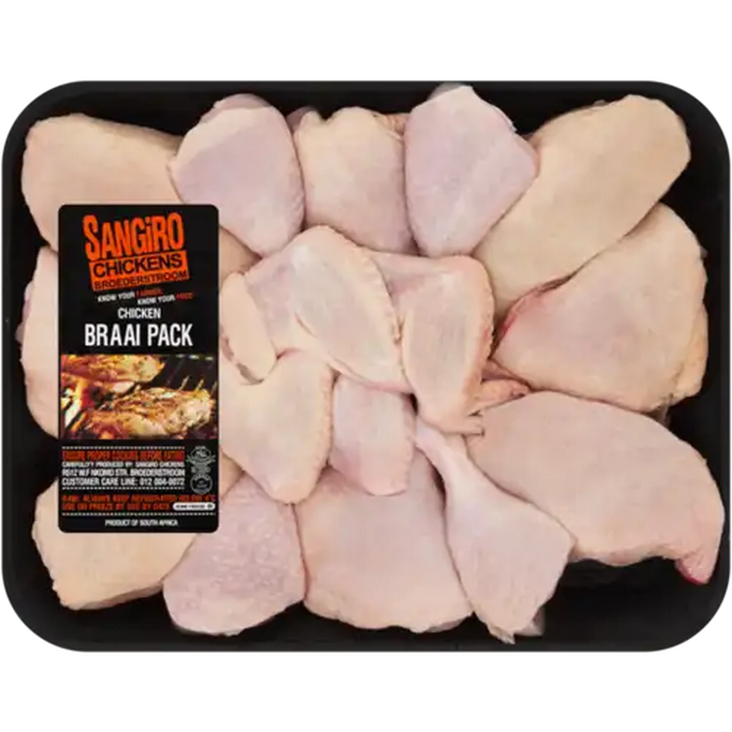 Image of Sangiro Chicken 16 Piece Braai Pack Per KG