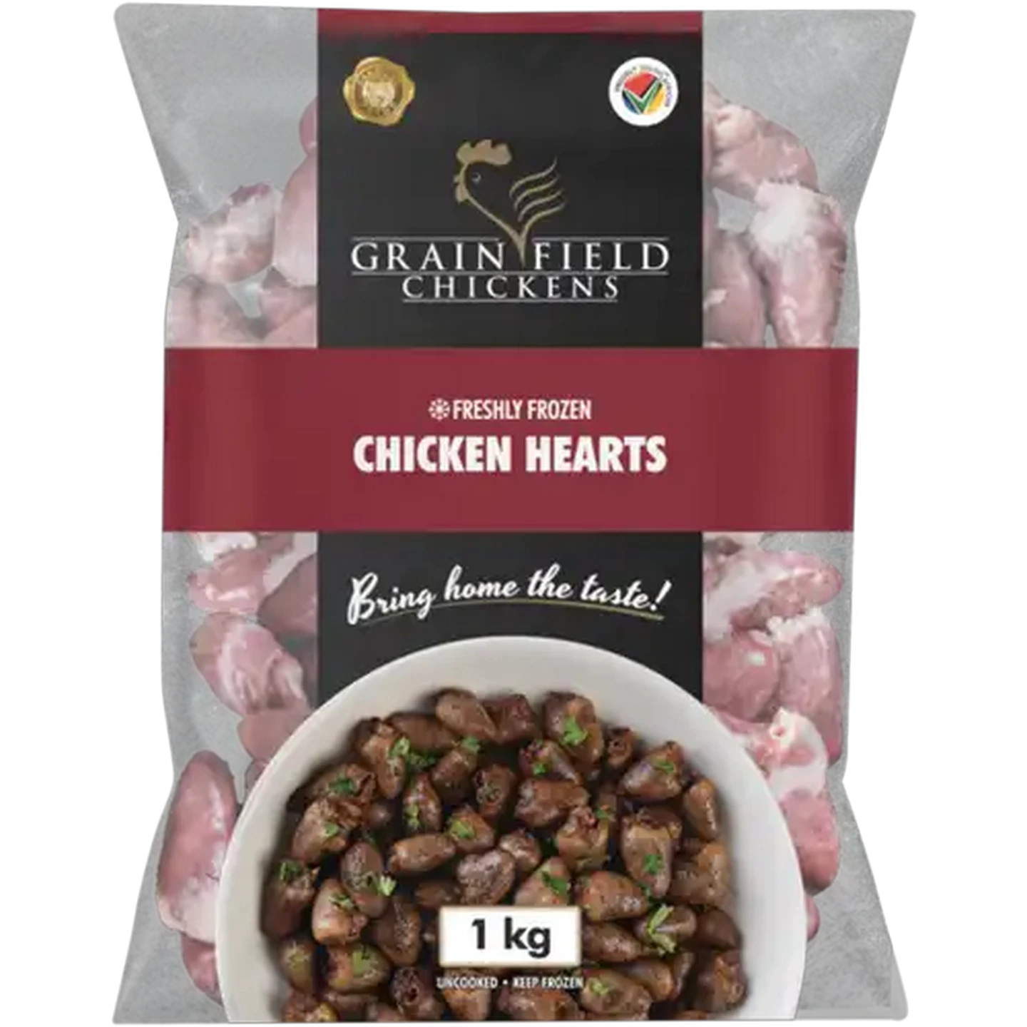 Image of Grain Field Chickens Frozen Chicken Hearts 1kg
