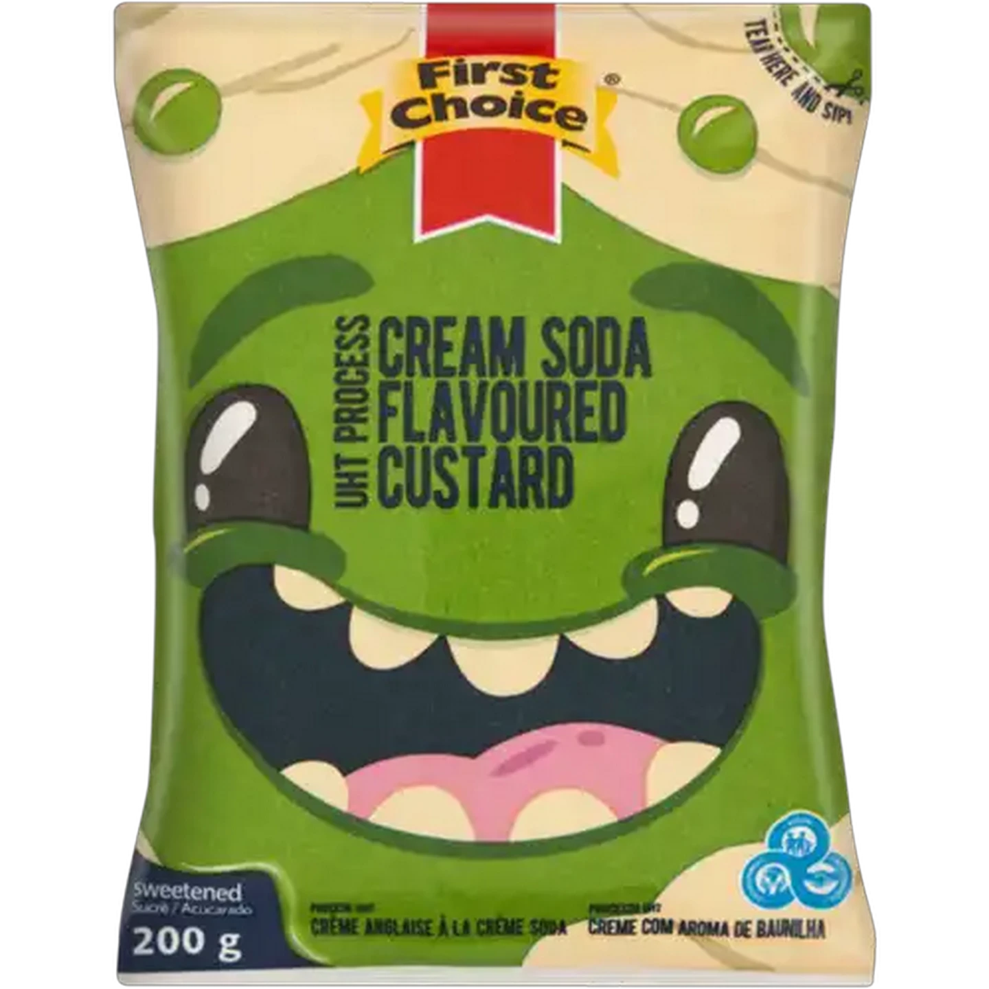 Image of First Choice Cream Soda Flavoured Custard 200g