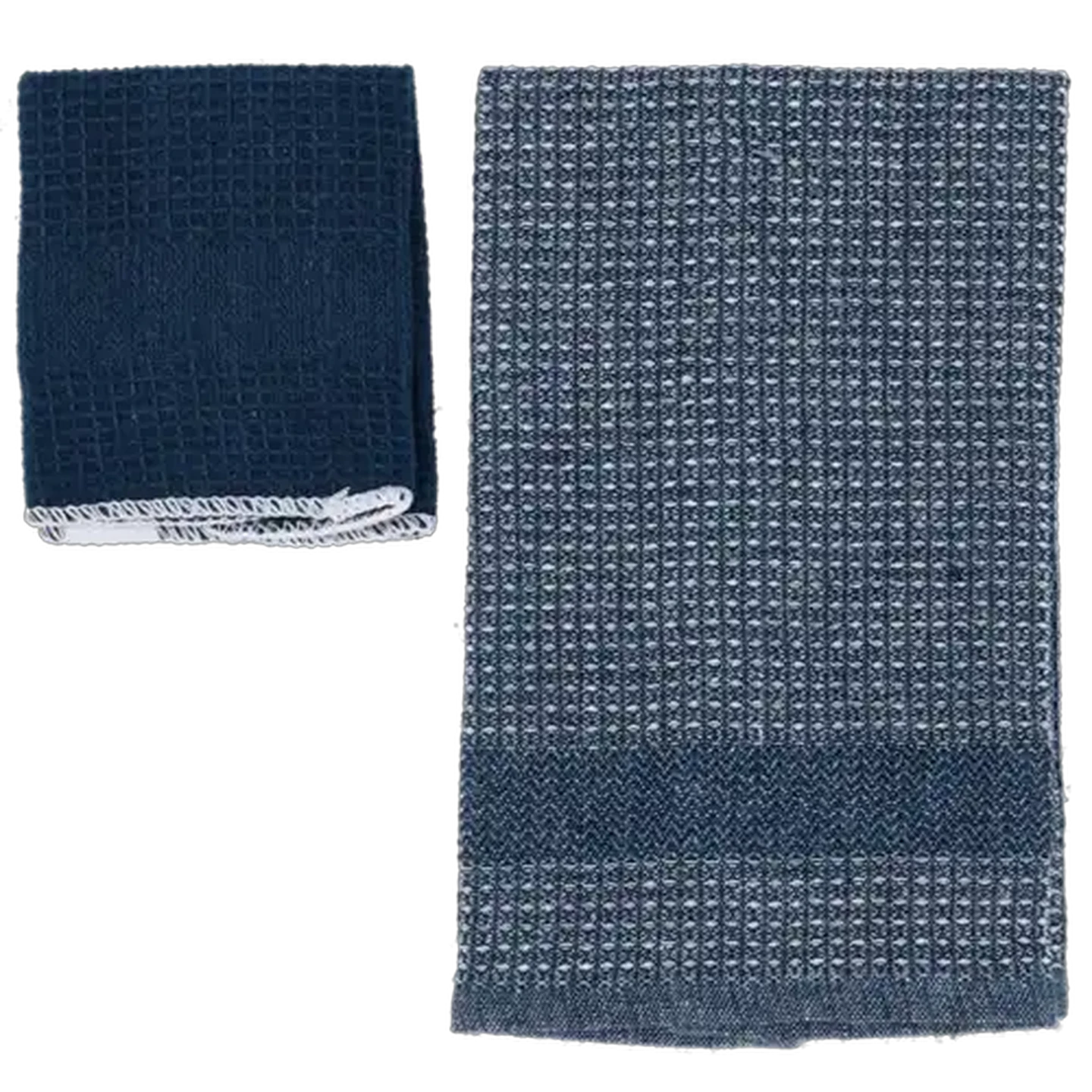 Image of Essentials Waffle Kitchen Cloth & Swabs 2-Pack 45 x 70cm (Colour May Vary)