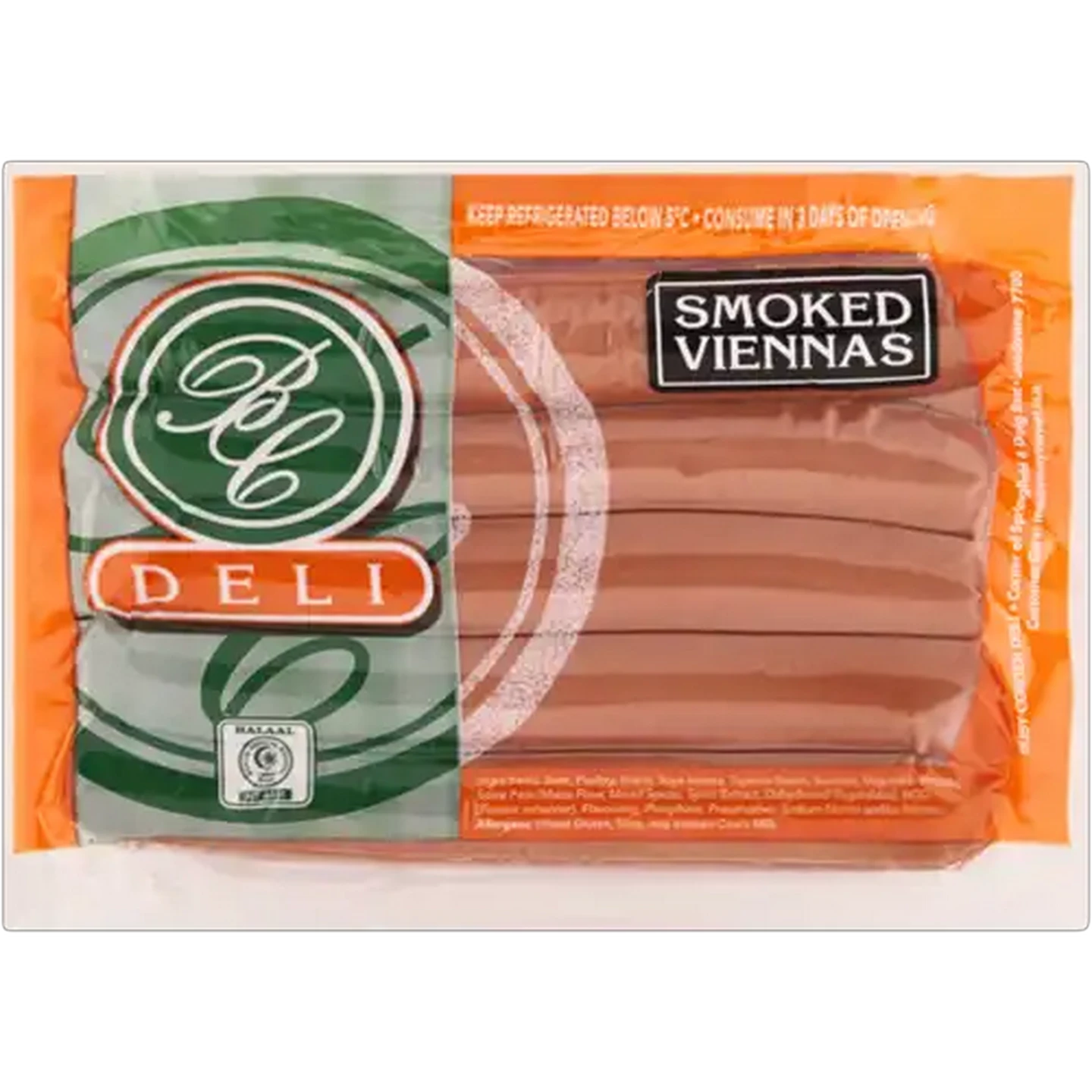 Image of Busy Corner Deli Smoked Viennas 1kg