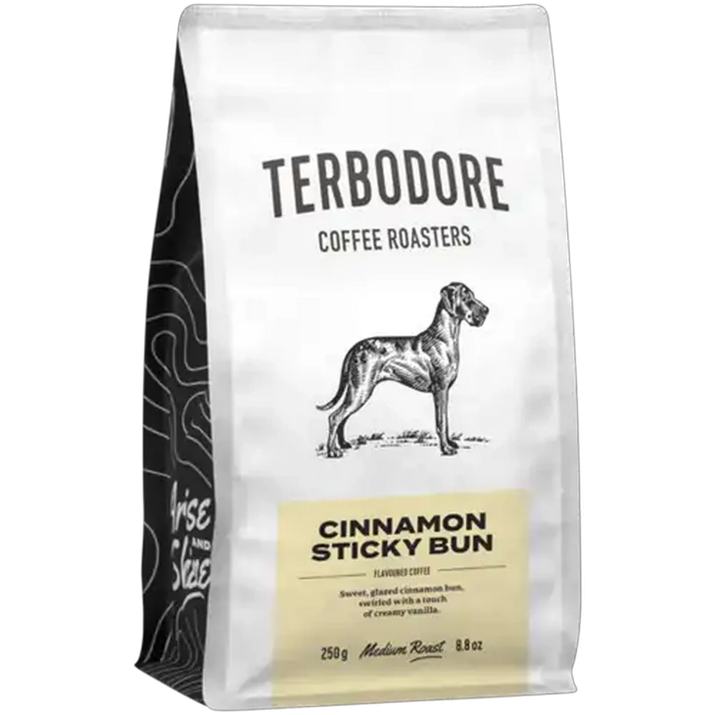 Image of Terbodore Cinnamon Sticky Bun Flavoured Coffee 250g