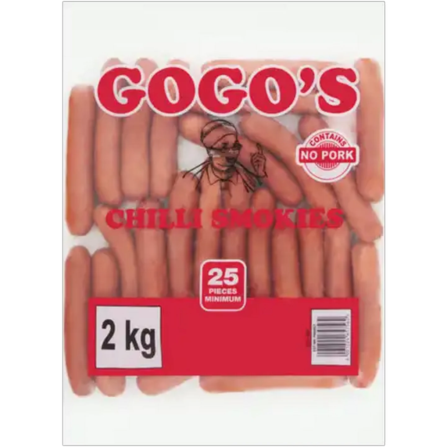 Image of Gogo's Frozen Chilli Smokies 2kg