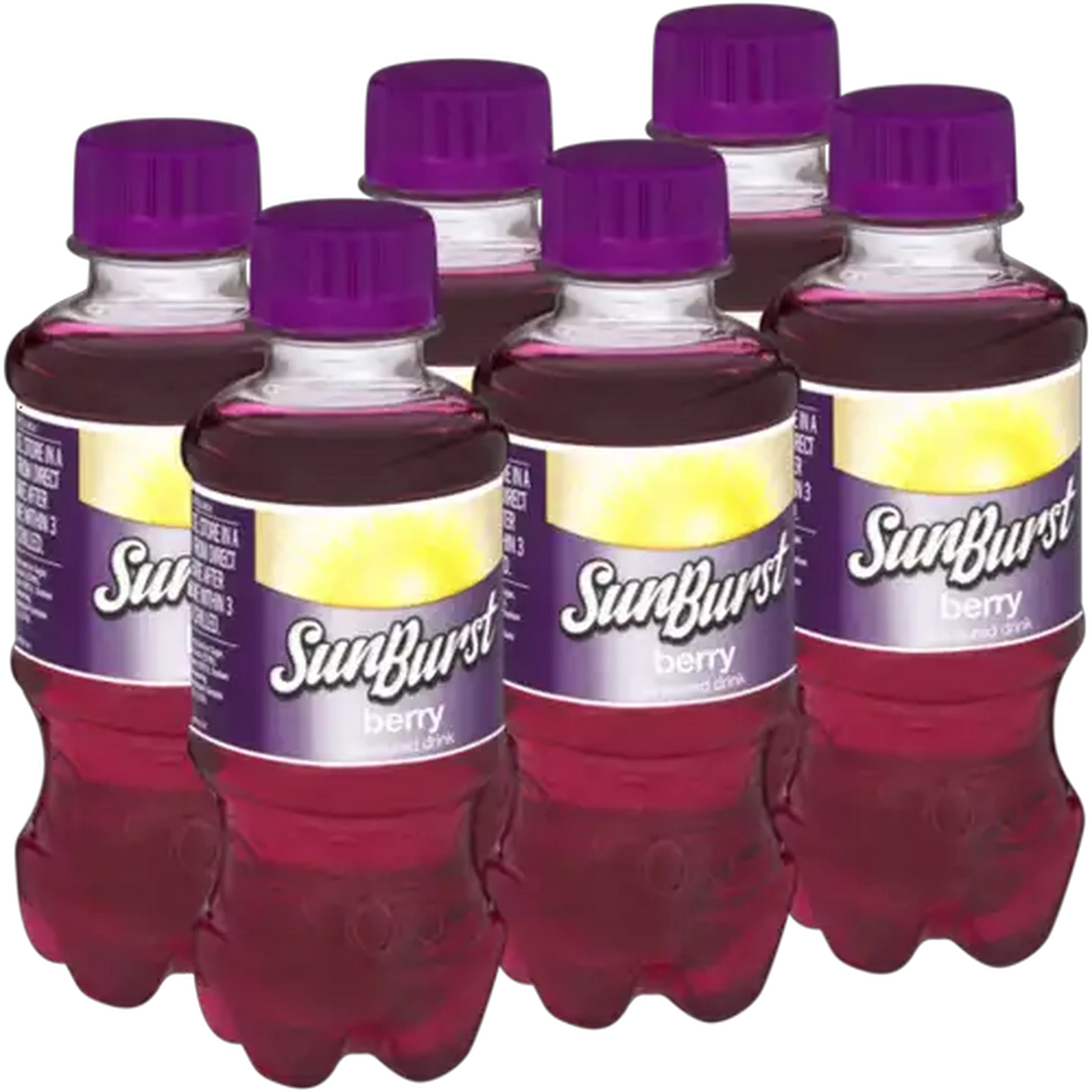 Image of SunBurst Berry Flavoured Drink 6 x 200ml