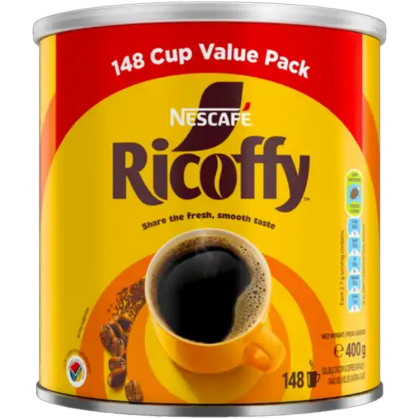 Image of NESCAFÉ Ricoffy Soluble Chicory & Coffee Granules 400g