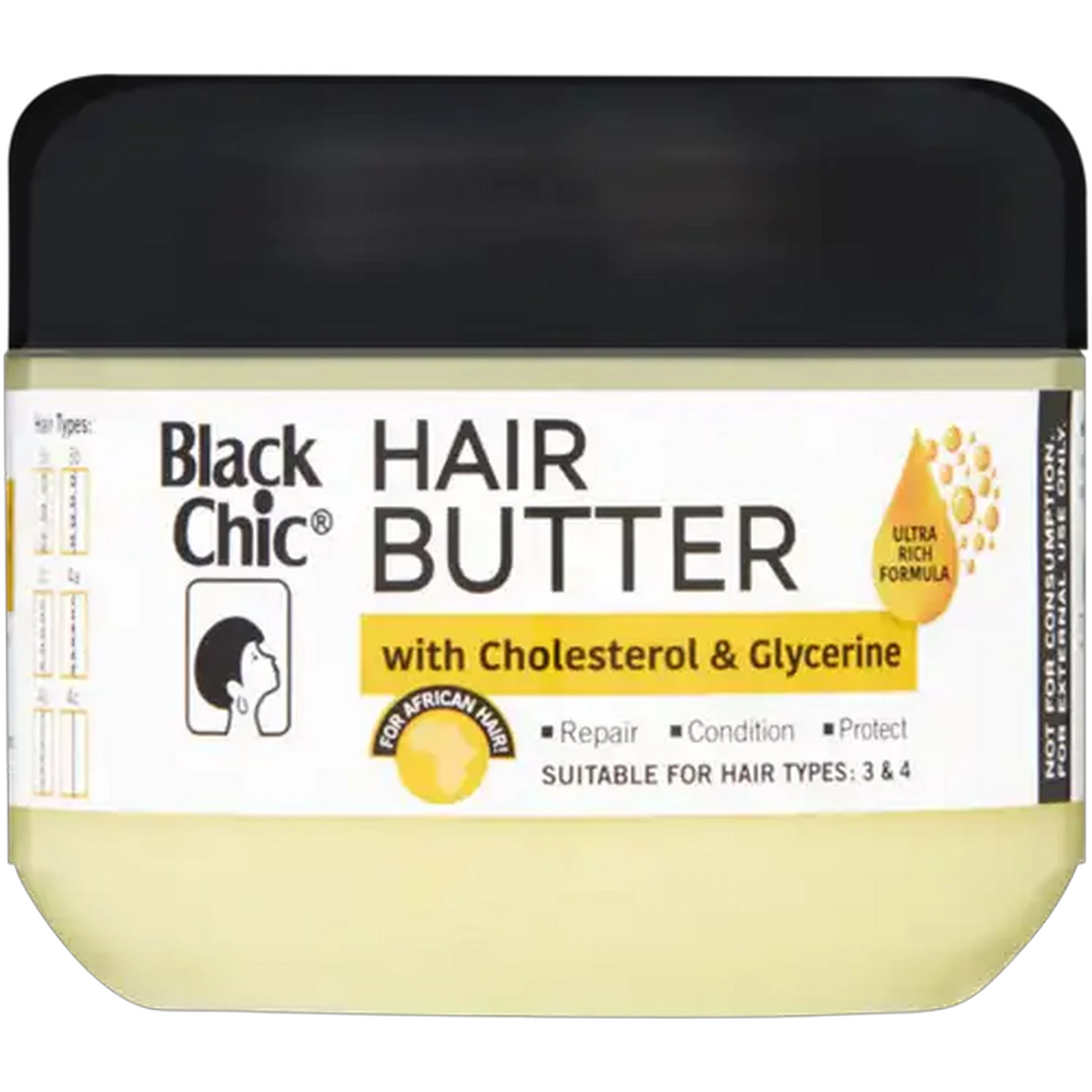Image of Black Chic Hair Butter 250ml