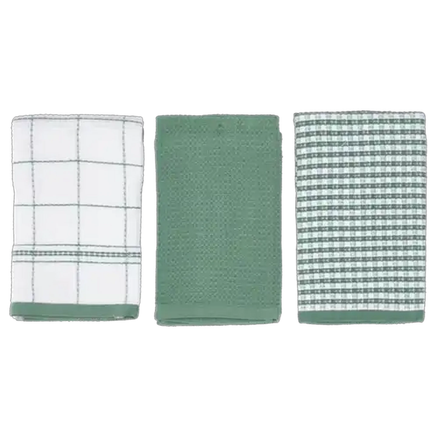 Image of Essentials Terry Kitchen Cloth 3-Pack (Design May Vary)