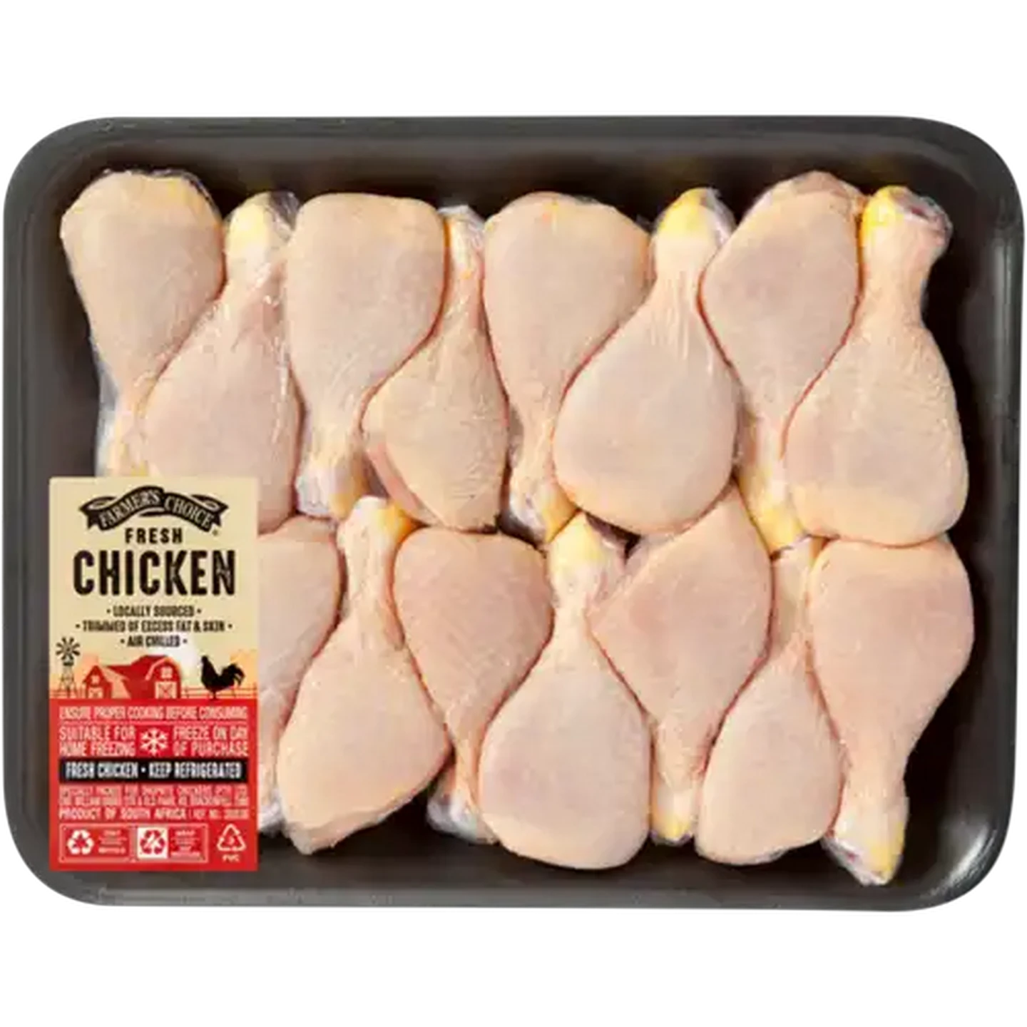 Image of Farmer's Choice Fresh Chicken 16 Piece Drumsticks Per KG