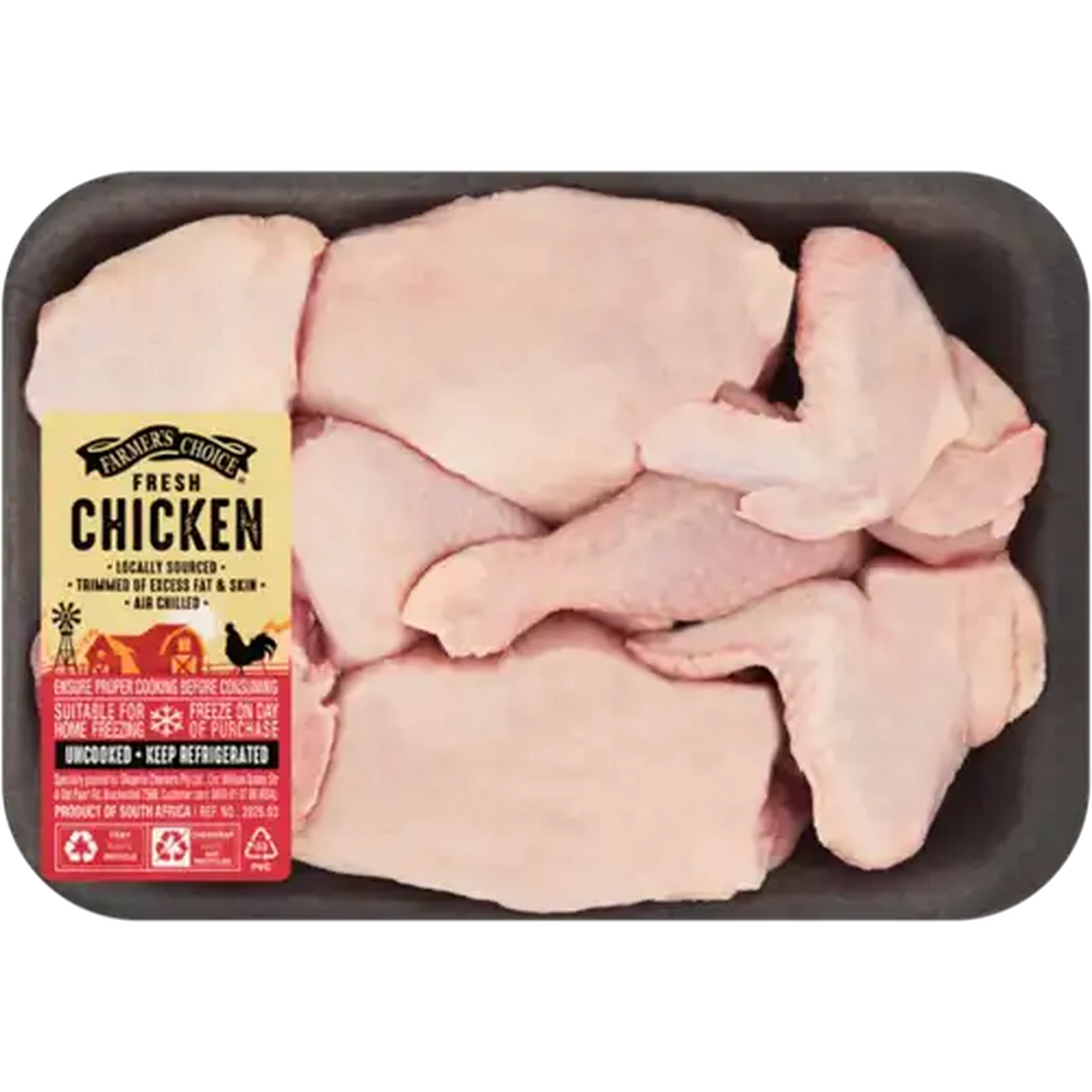 Image of Farmer's Choice Fresh Chicken 8 Piece Braai Pack Per KG