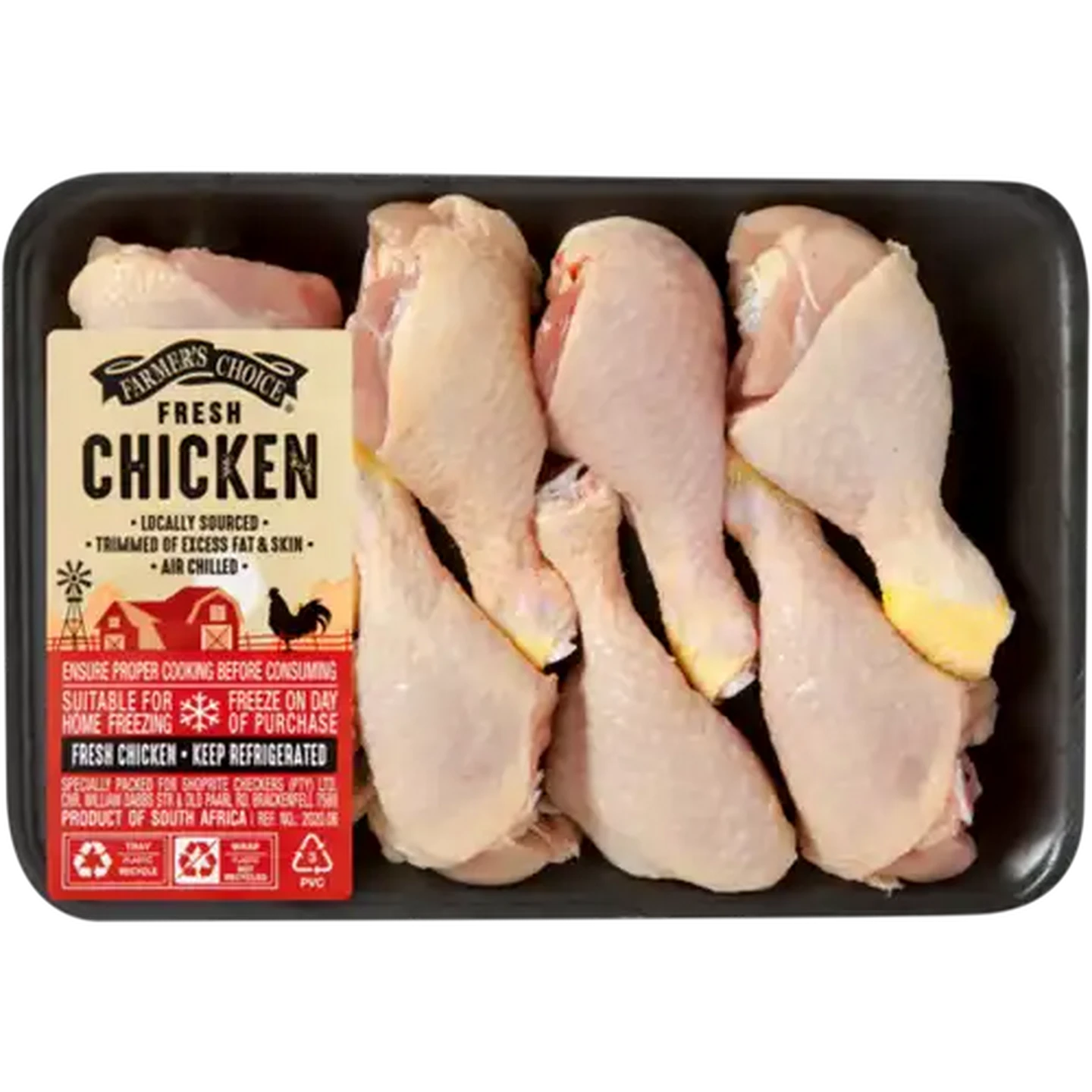 Image of Farmer's Choice Fresh Chicken 8 Piece Drumsticks Per KG