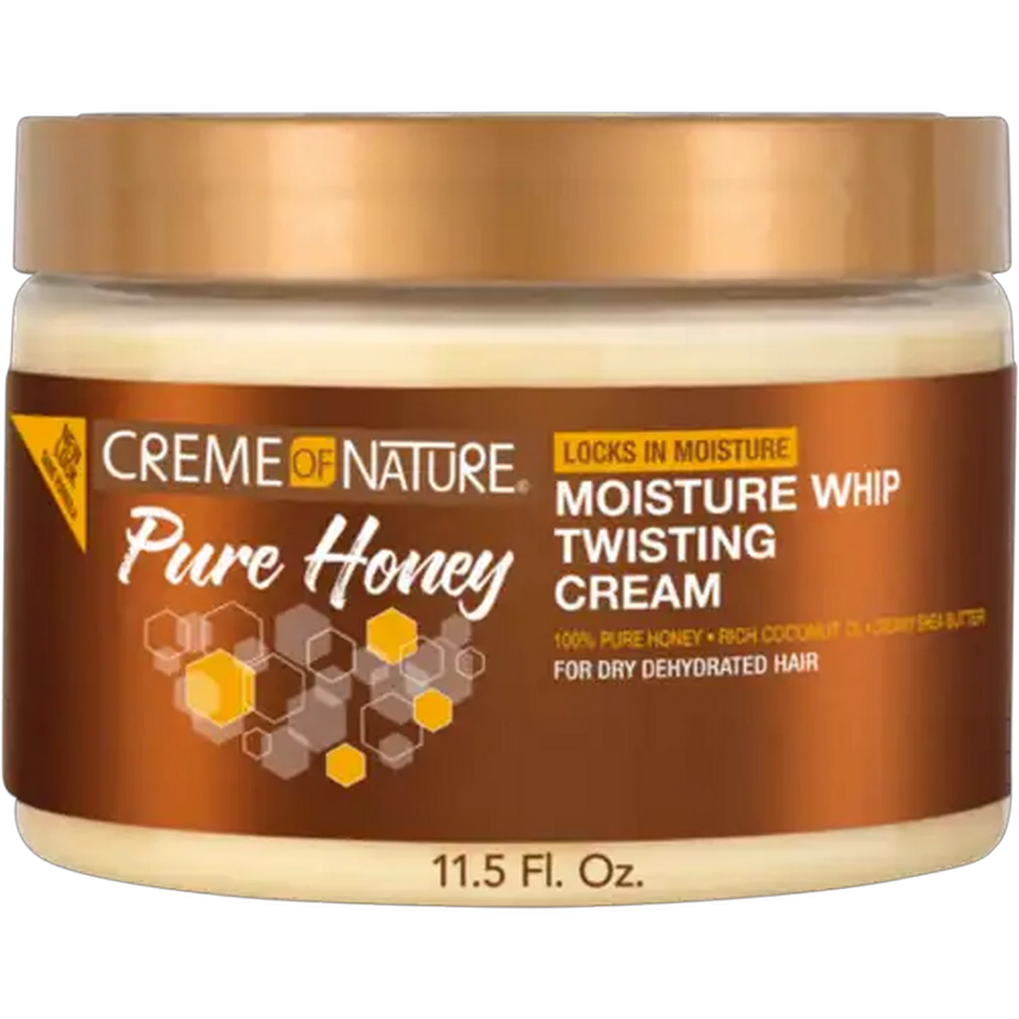 Image of Creme of Nature Pure Honey Moisture Whip Twisting Cream 340ml