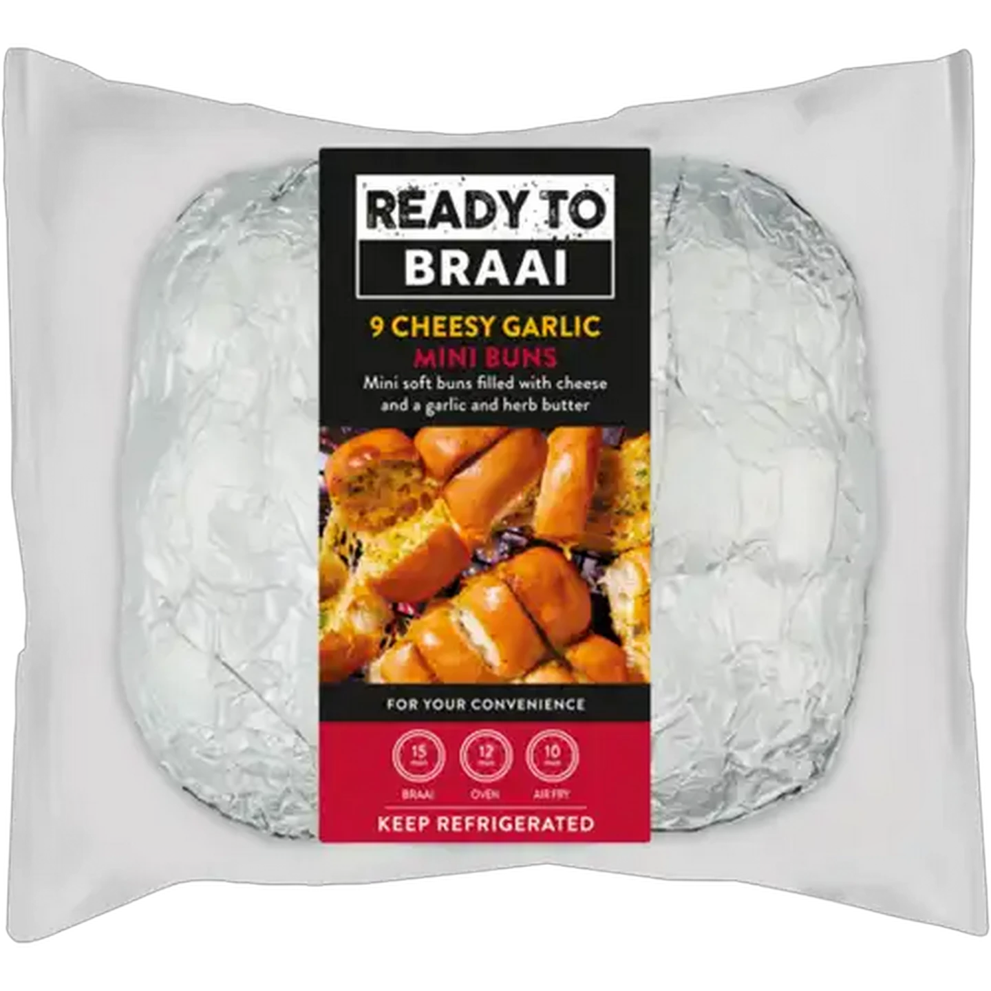 Image of Ready To Braai Cheesy Garlic Mini Buns 9 Pack