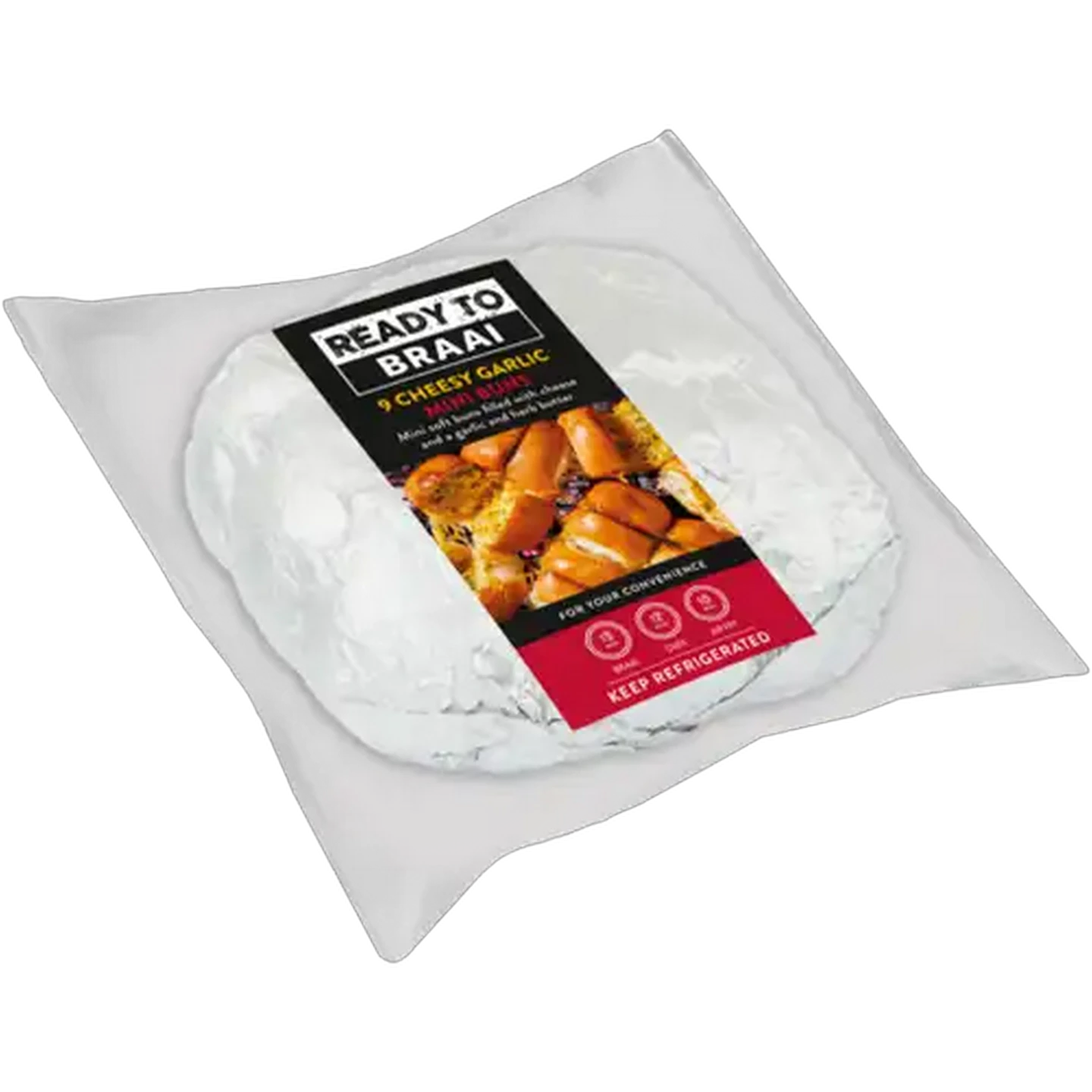 Image of Ready To Braai Cheesy Garlic Mini Buns 9 Pack