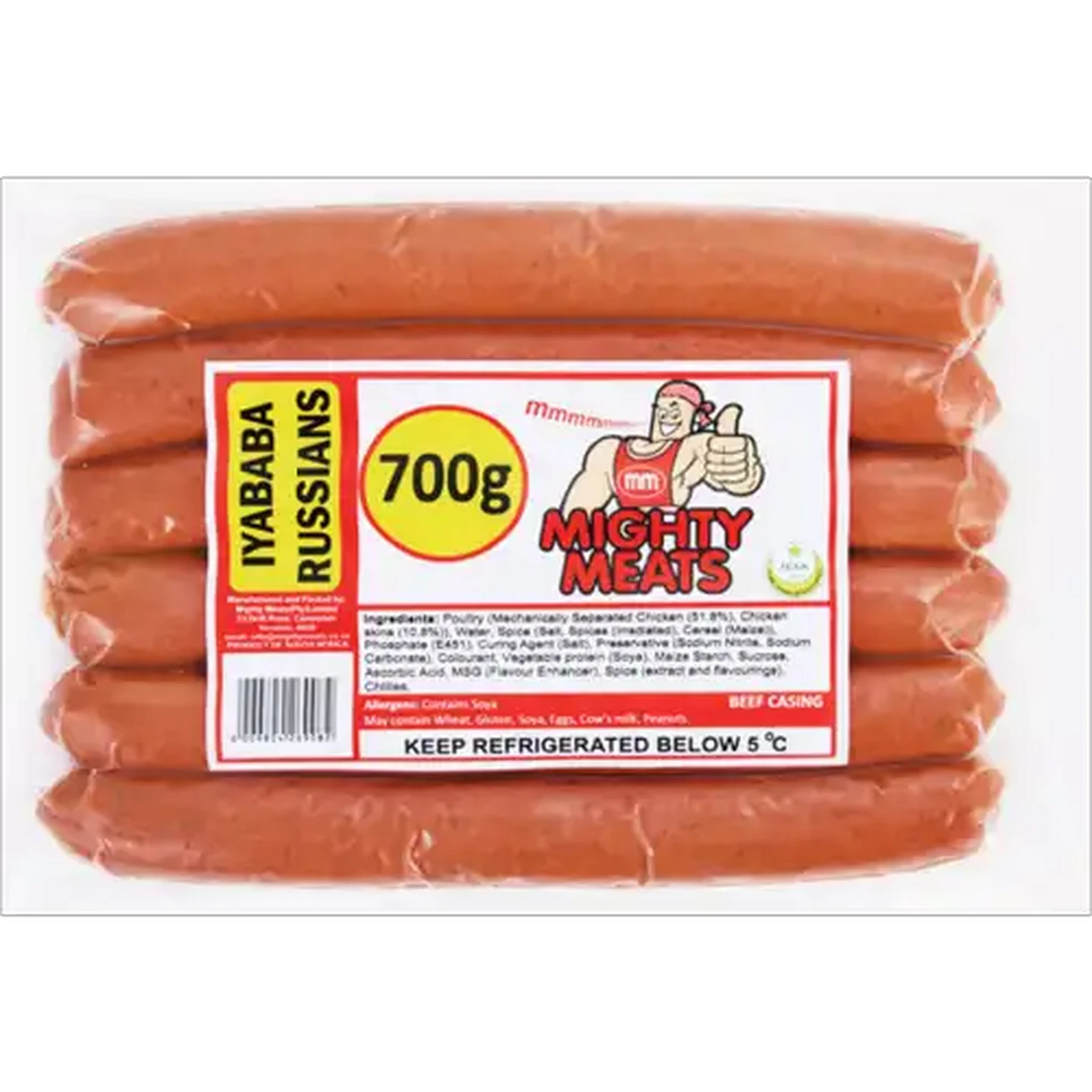 Image of Mighty Meats Iyababa Russians 700g
