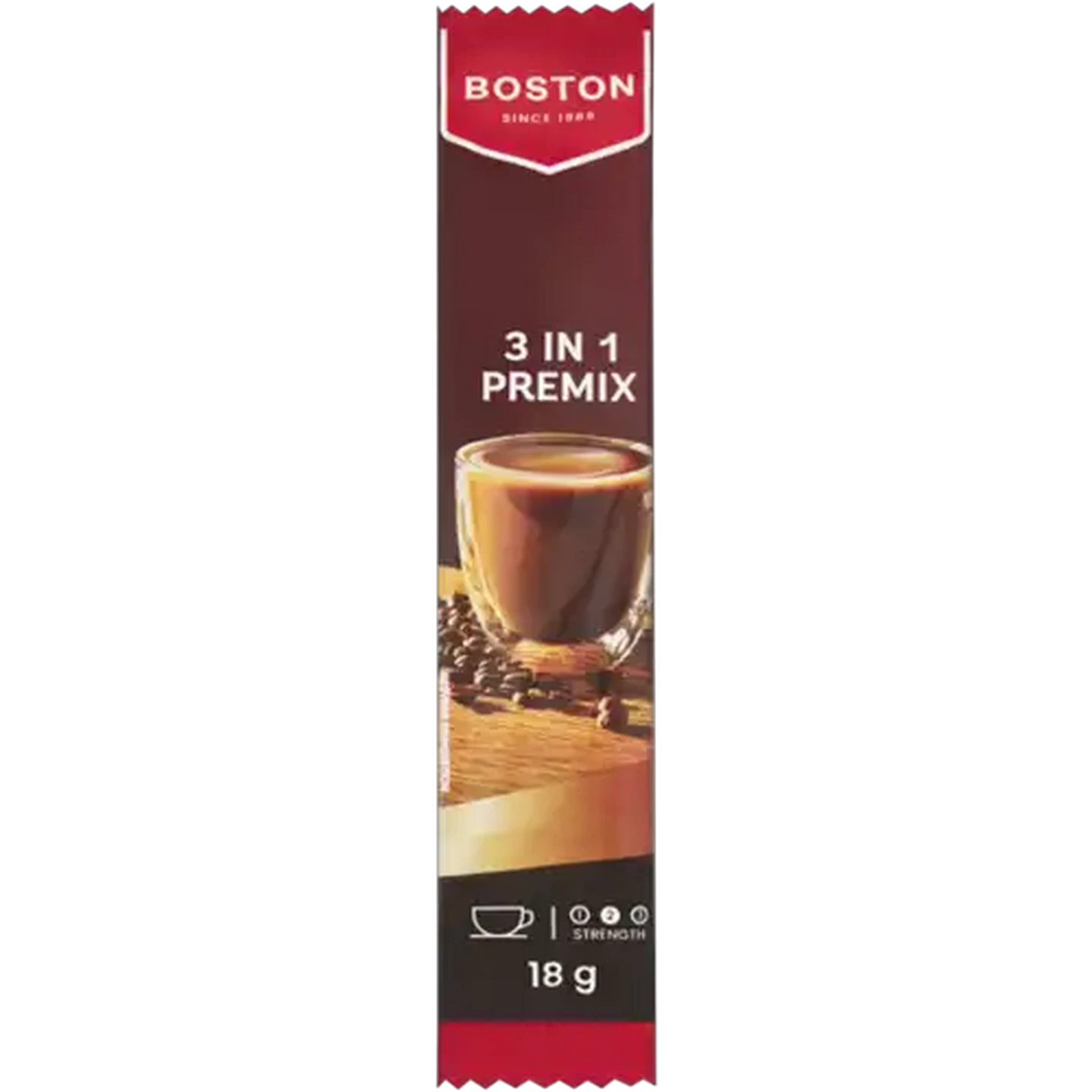 Image of Boston 3-in-1 Premix Instant Chicory Sticks 18g