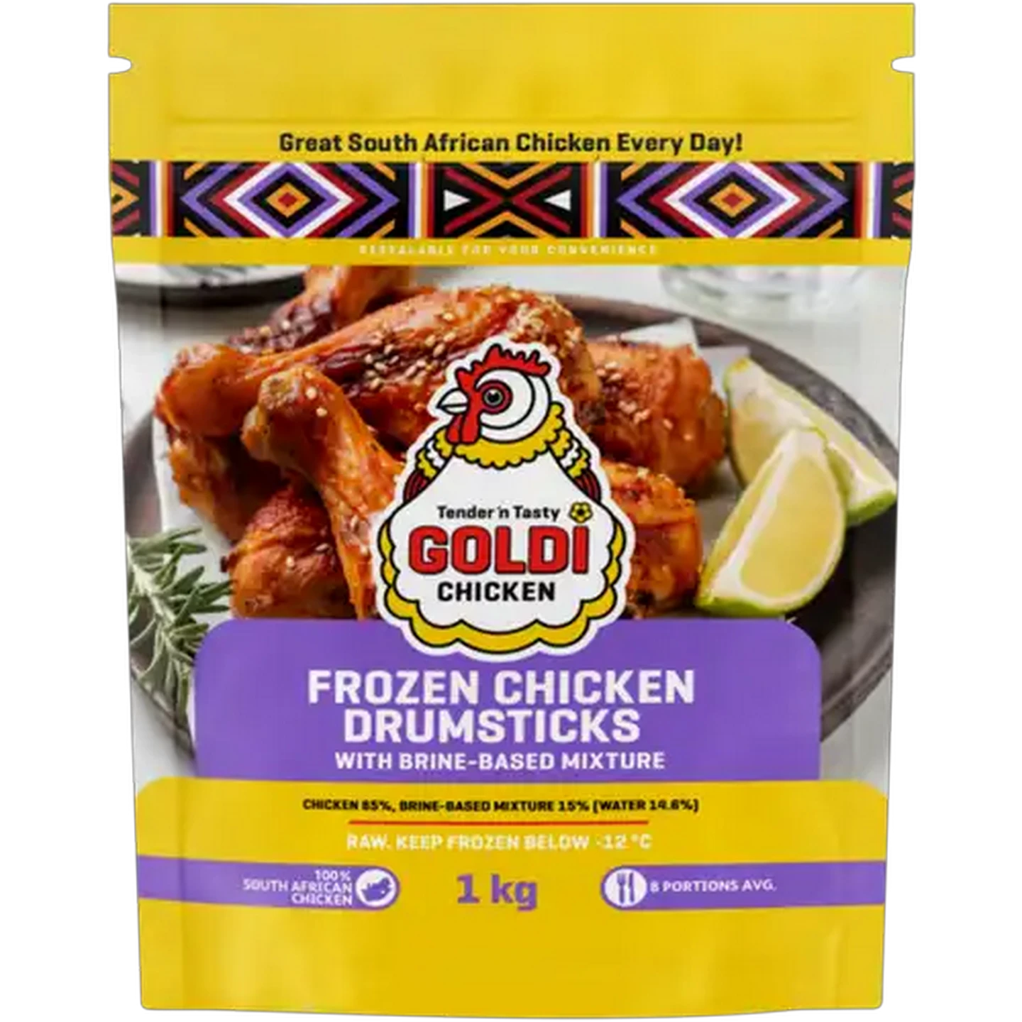 Image of Goldi Chicken Frozen Chicken Drumsticks 1kg
