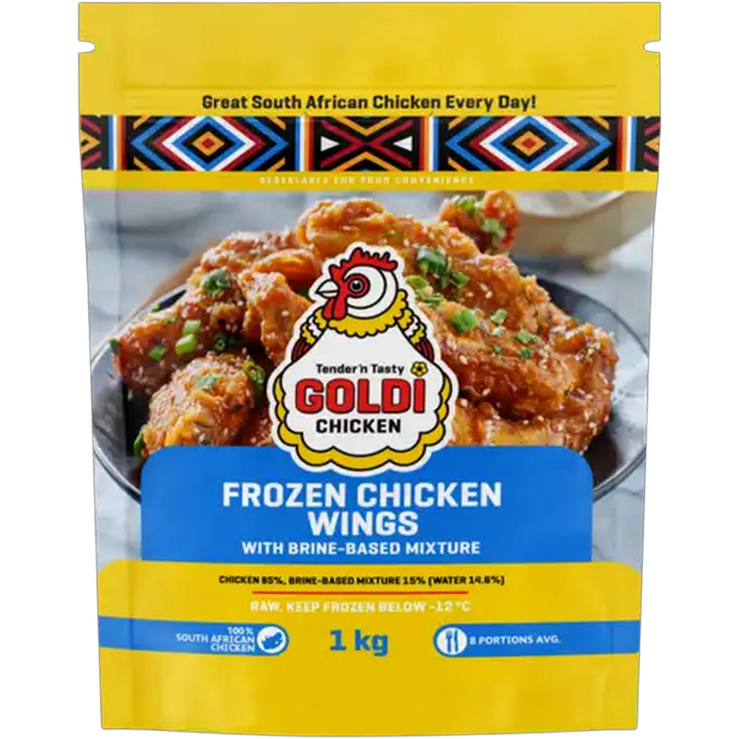Image of Goldi Chicken Frozen Chicken Wings 1kg