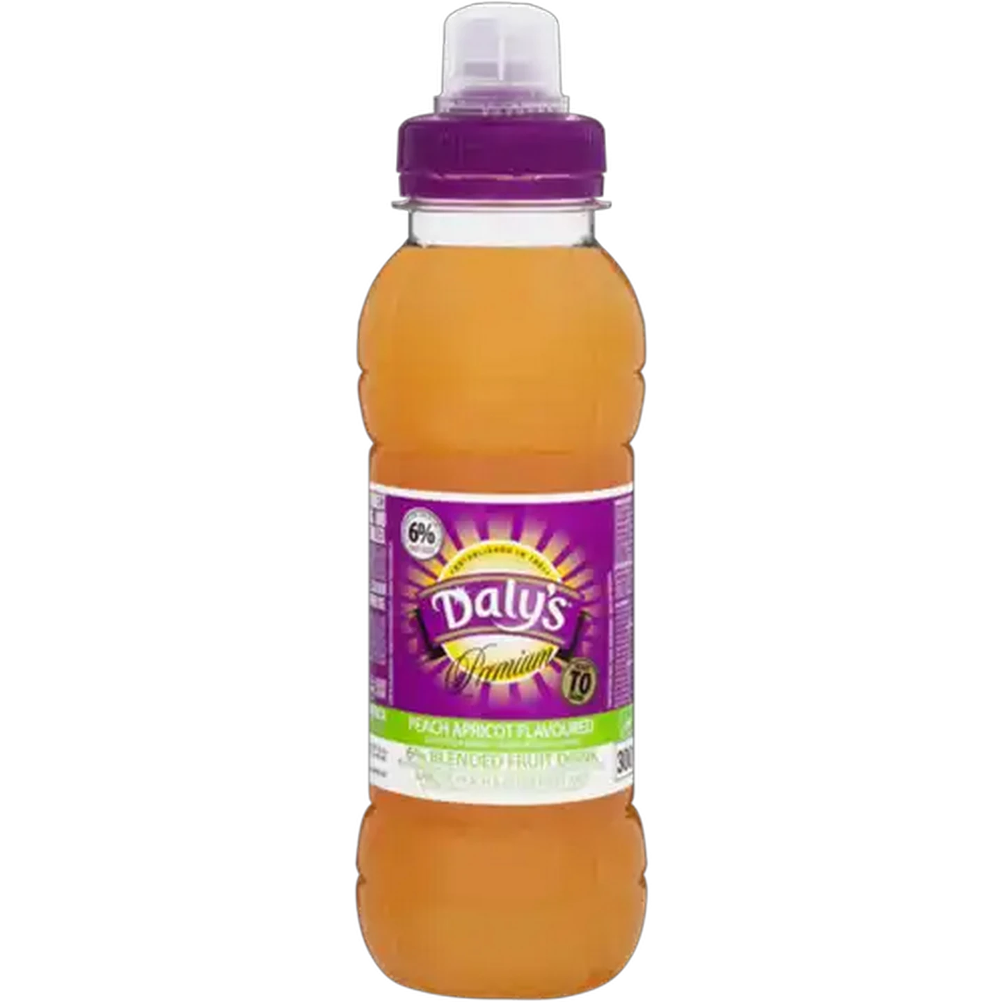 Image of Daly's Peach Apricot Flavoured 6% Blended Fruit Drink 300ml