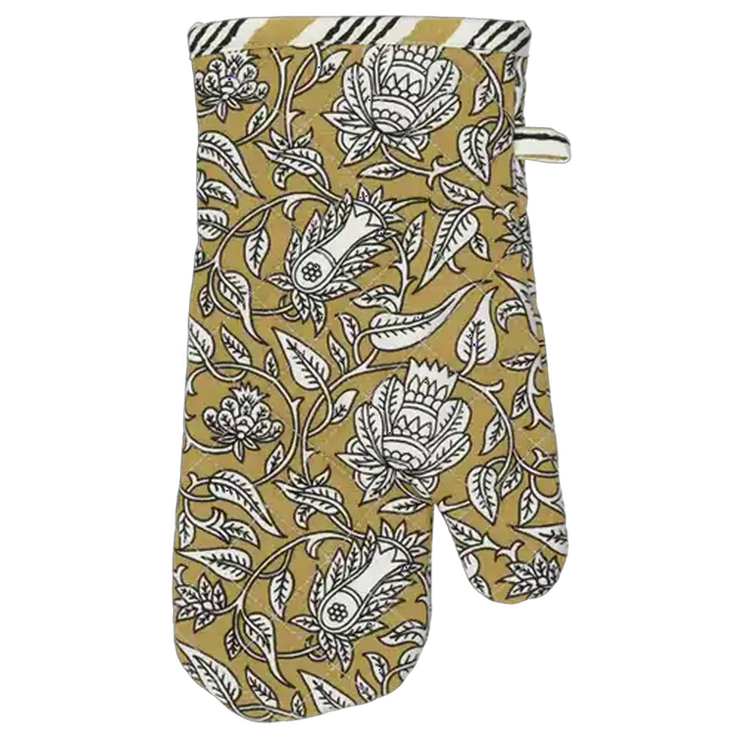 Image of Essentials Mustard Mayfair Oven Glove 16 x 32cm