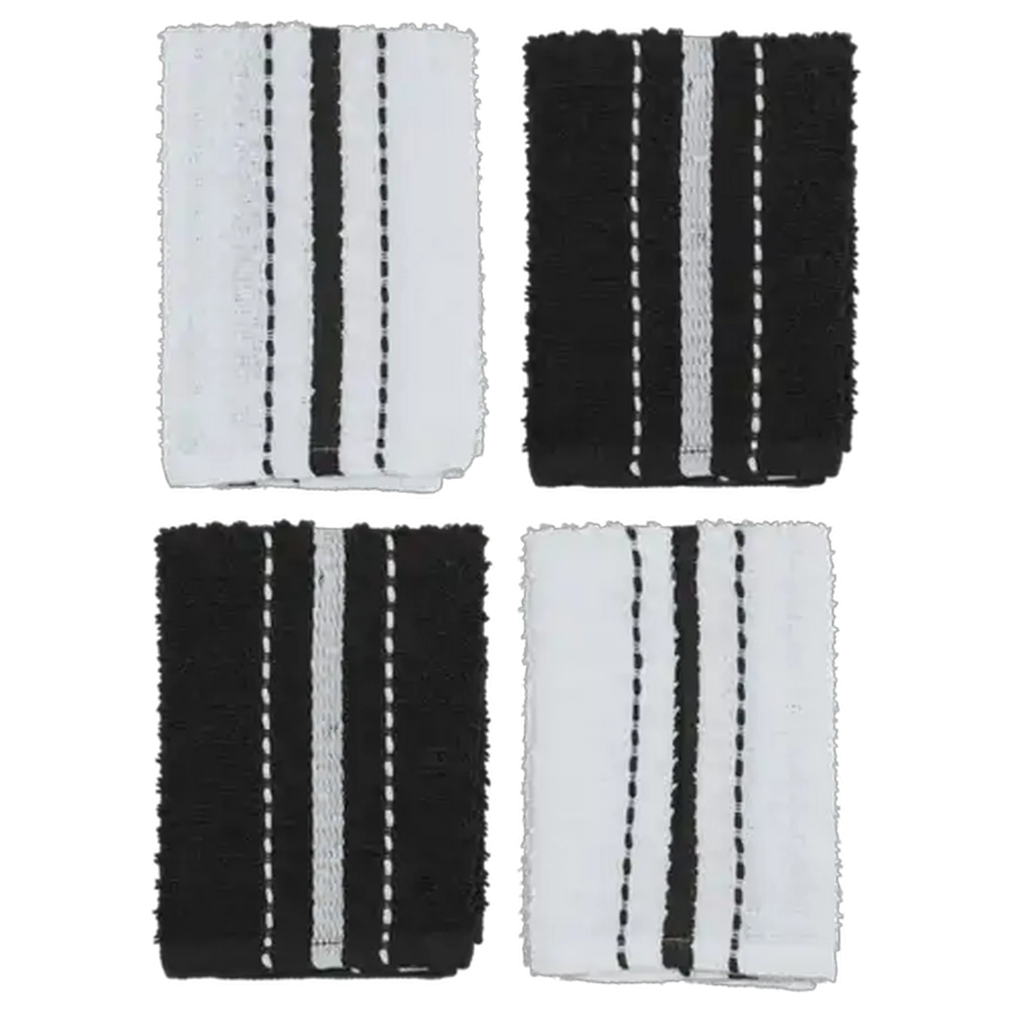 Image of Essentials Panama Terry Swab 4-Pack 30 x 30cm