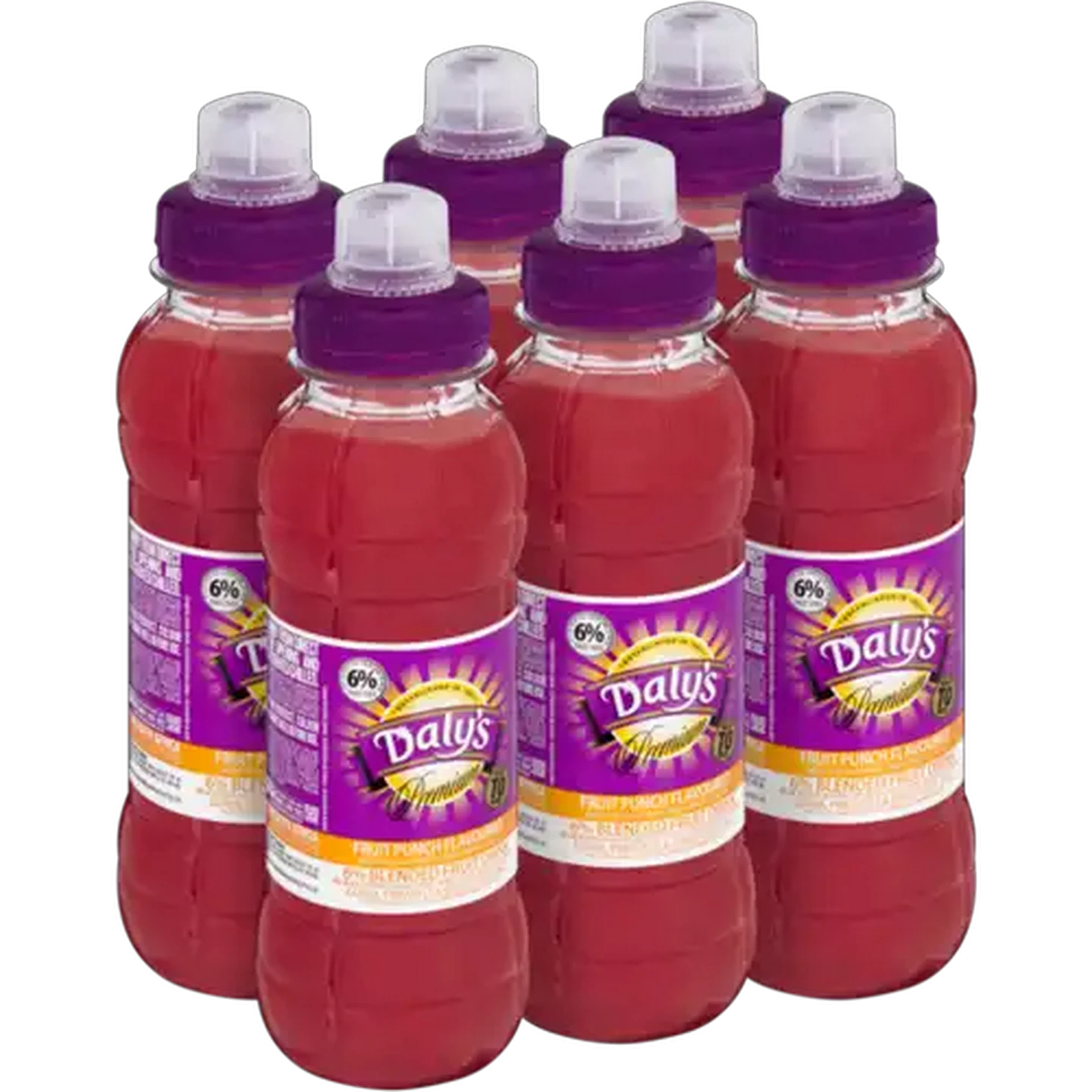 Image of Daly's Fruit Punch Flavoured 6% Blended Fruit Drink 6 x 300ml