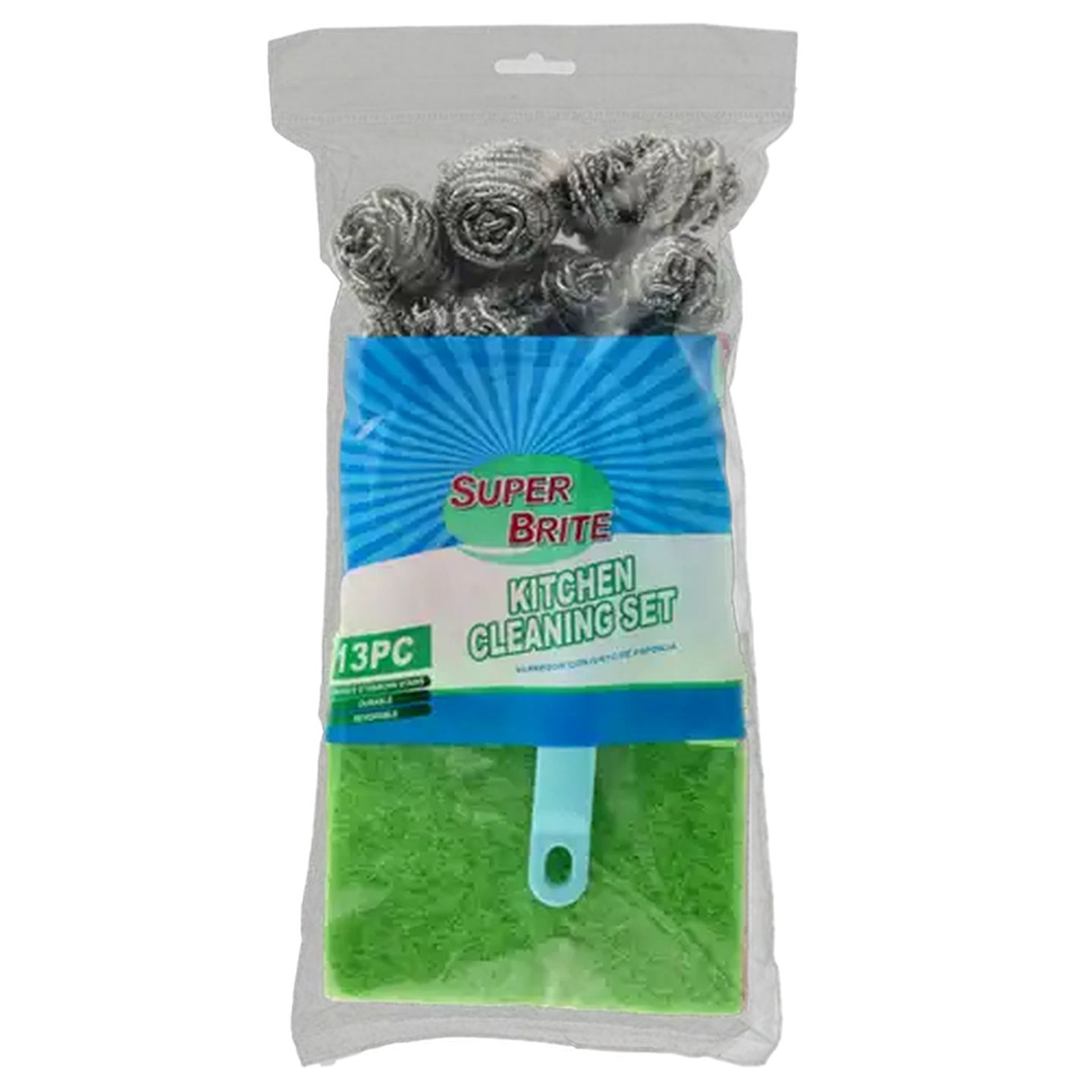 Image of Super Brite Kitchen Cleaning Set 13 Piece