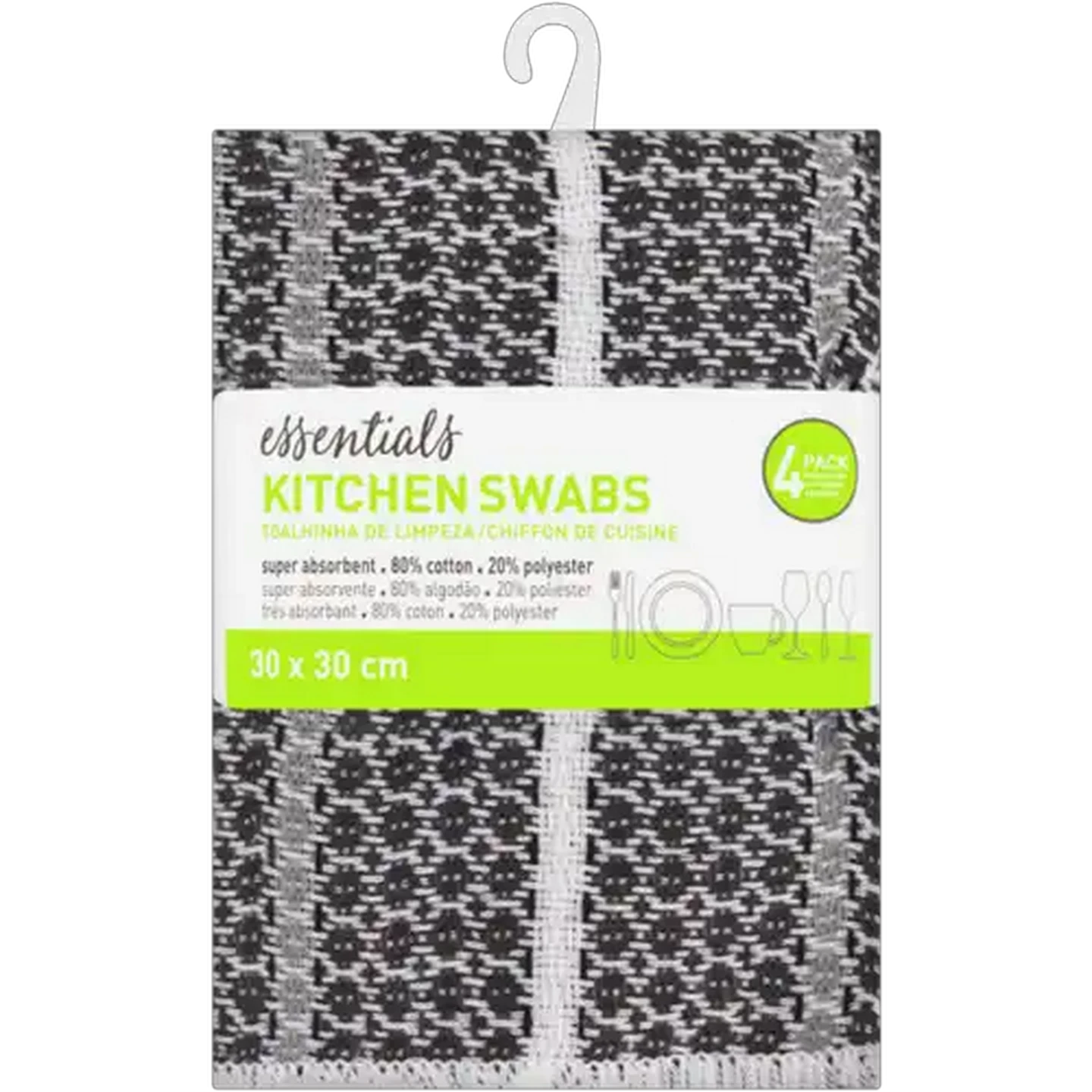 Image of Essentials Kitchen Swabs 4-Pack