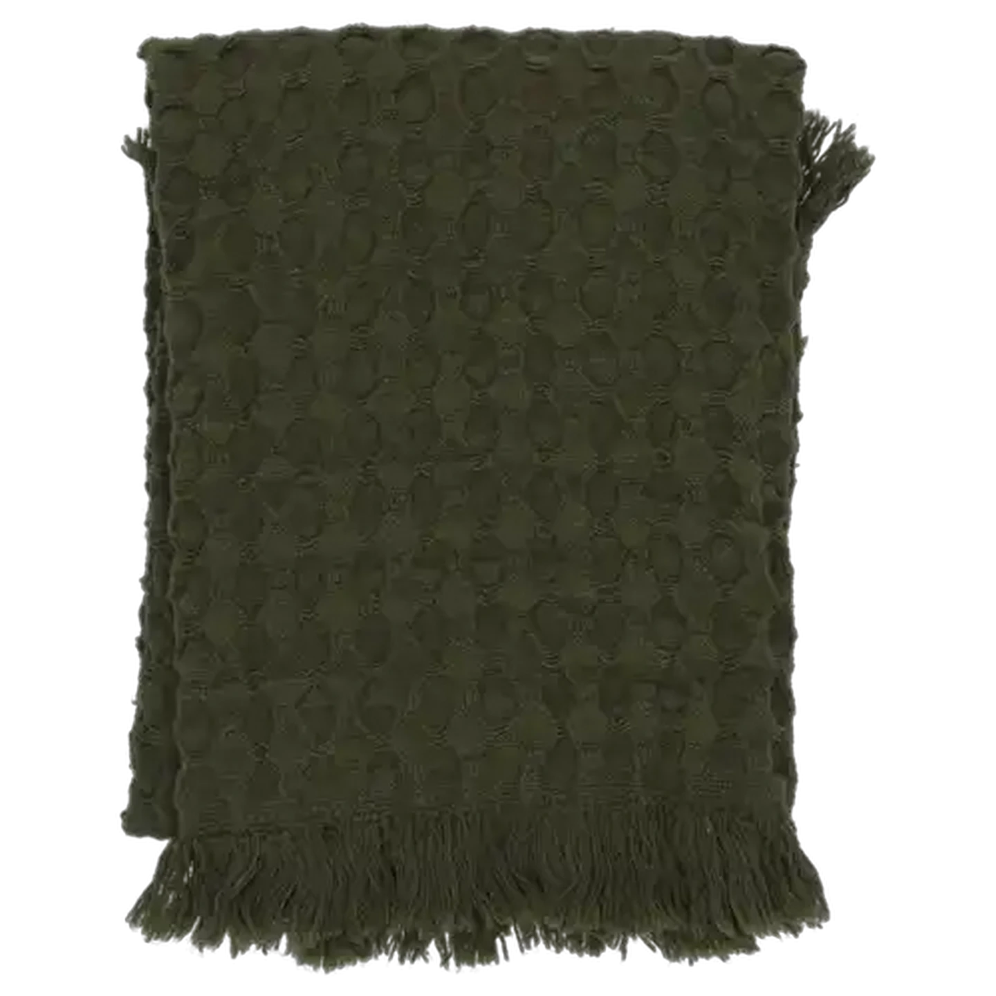 Image of Forage And Feast Green Savor Heavy Waffle Weave Kitchen Cloth 40 x 60cm