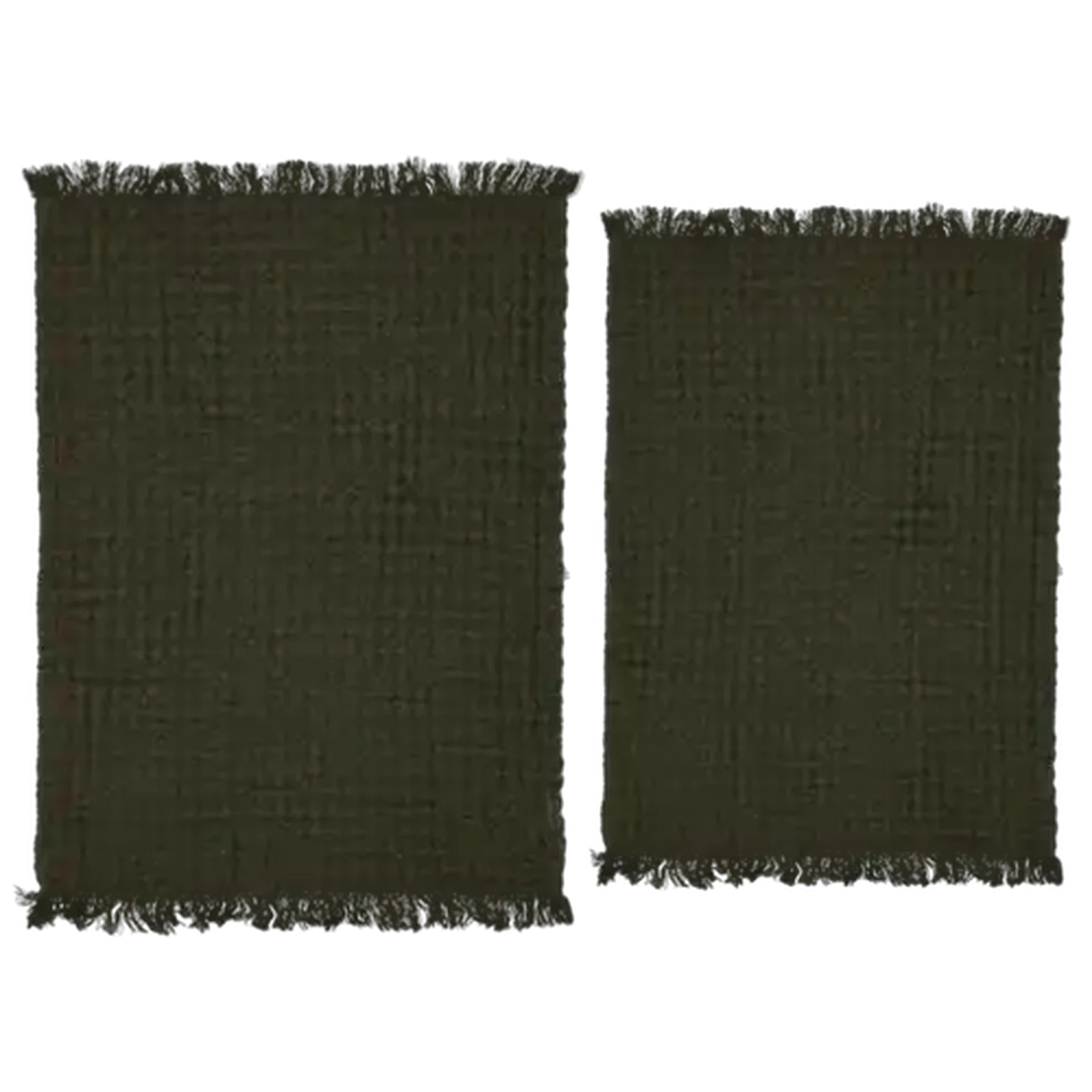 Image of Forage And Feast Green Savor Heavy Waffle Weave Kitchen Cloth 40 x 60cm