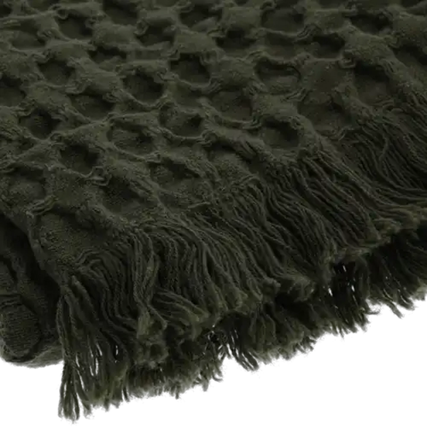 Image of Forage And Feast Green Savor Heavy Waffle Weave Kitchen Cloth 40 x 60cm