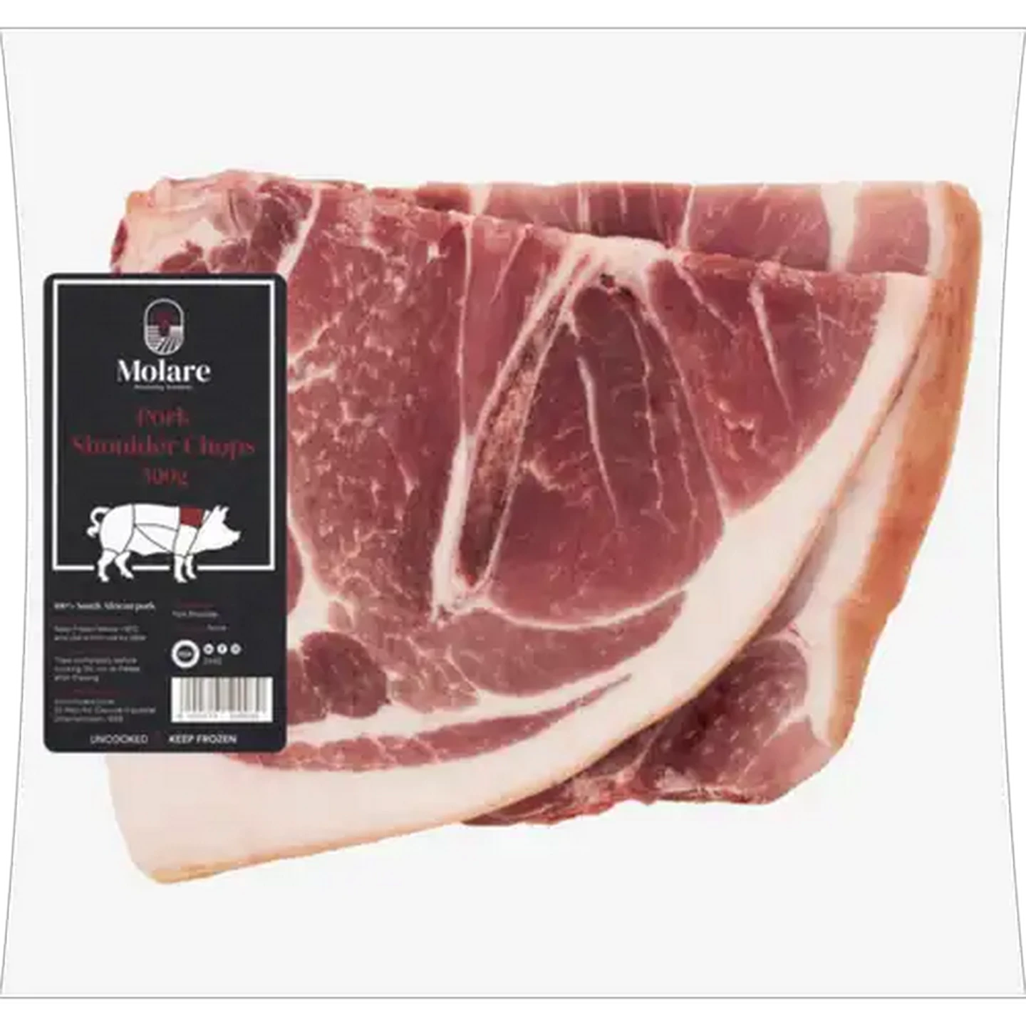 Image of Molare Frozen Pork Shoulder Chops 500g