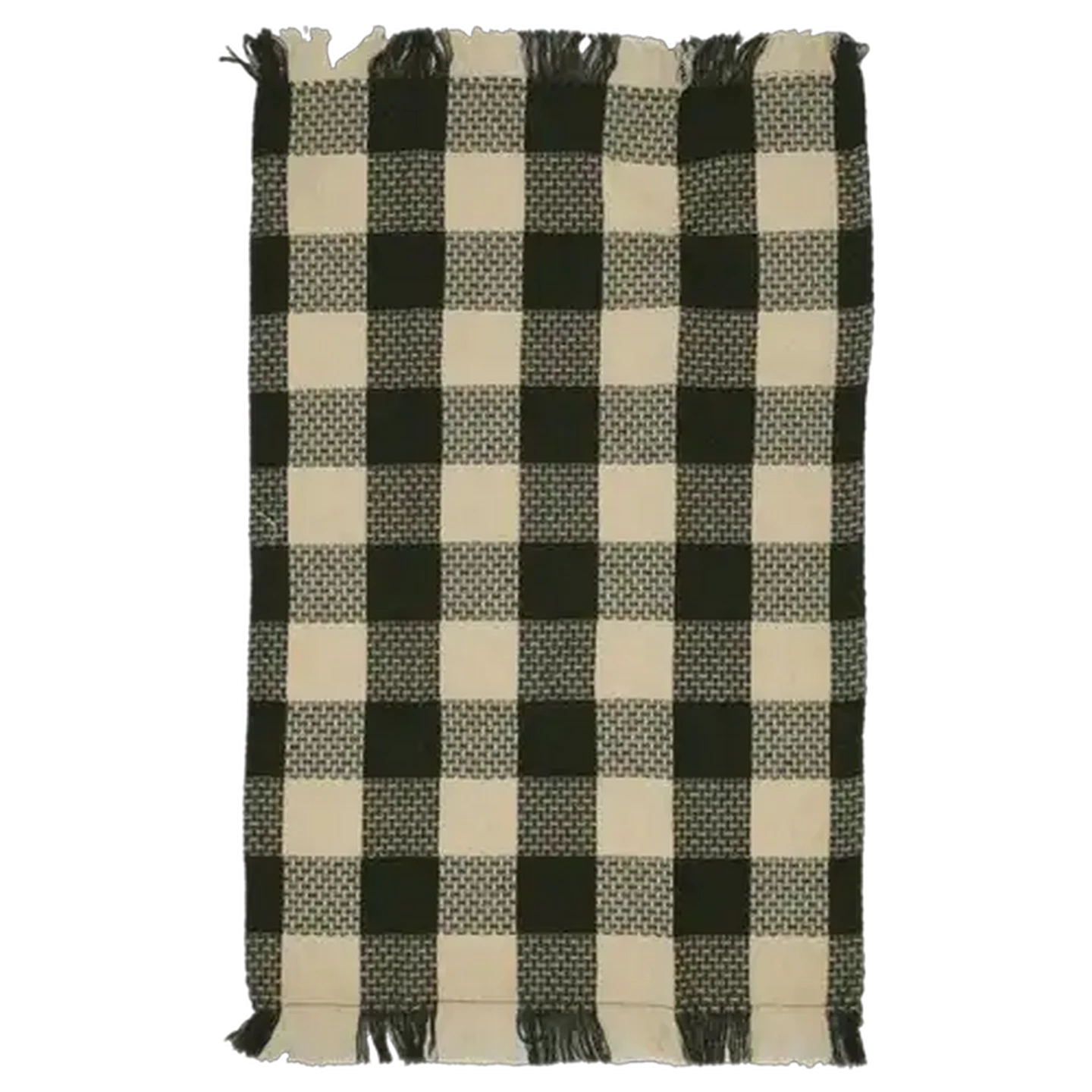 Image of Forage And Feast Green Savor Waffle Weave Kitchen Cloth 2-Pack 40 x 60cm