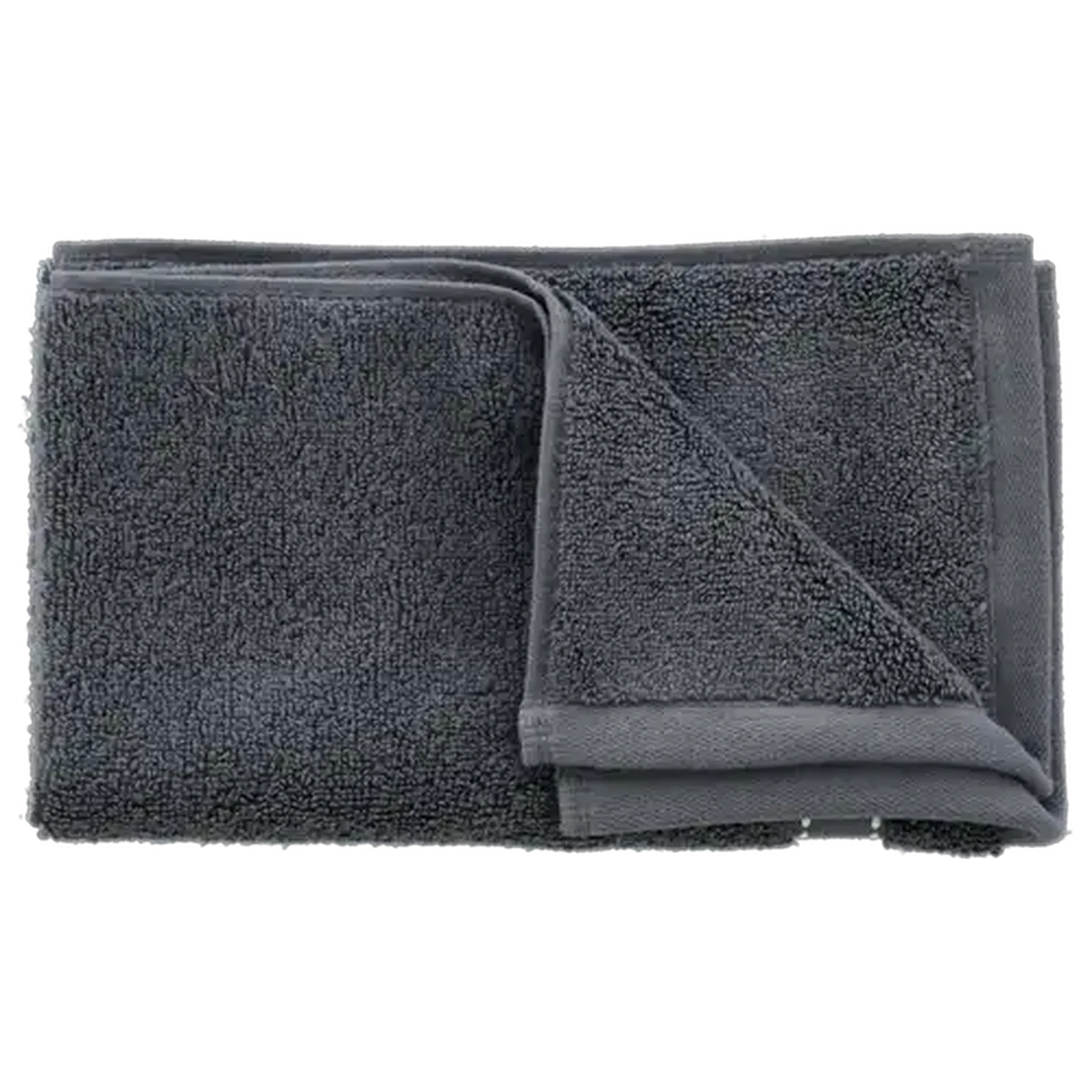 Image of Essentials Hamptons Grey Luxury Guest Towel 30 x 50cm