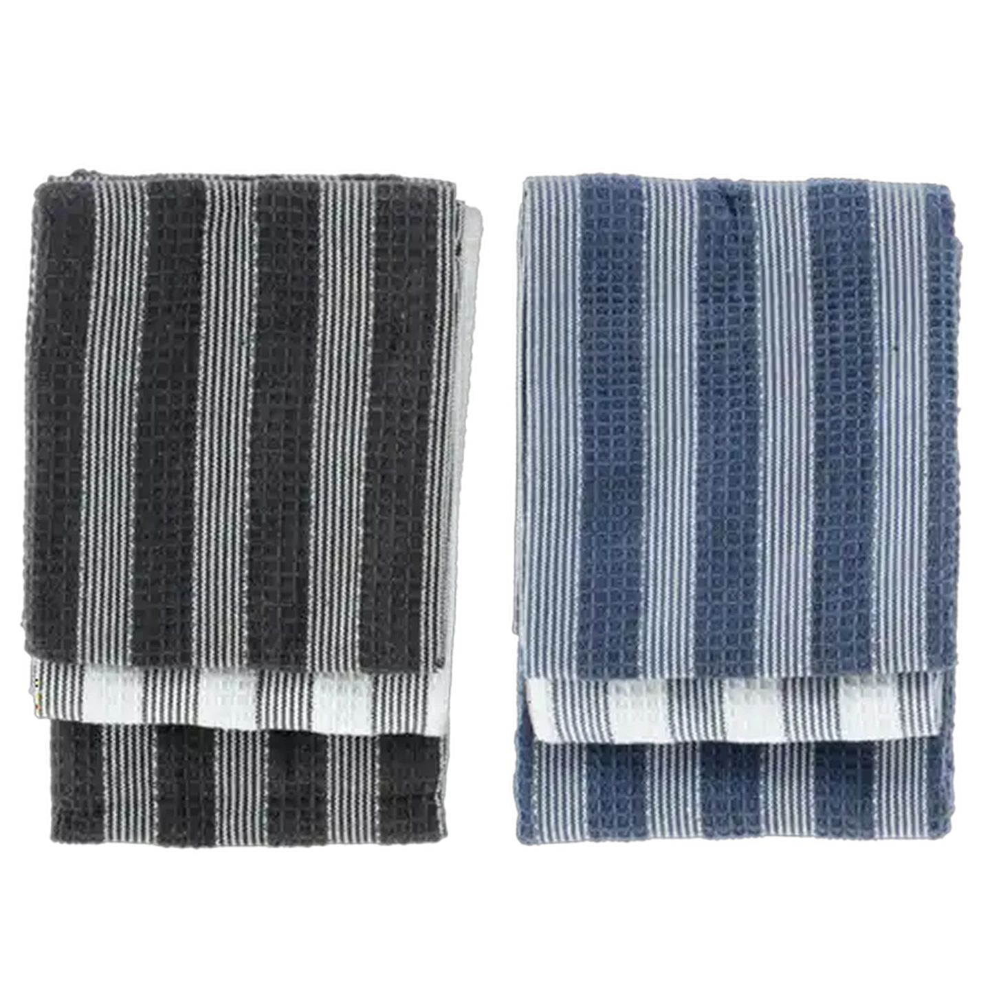 Image of Essentials Waffle Georgia Kitchen Cloths 3-Pack 45 x 65cm (Design May Vary)