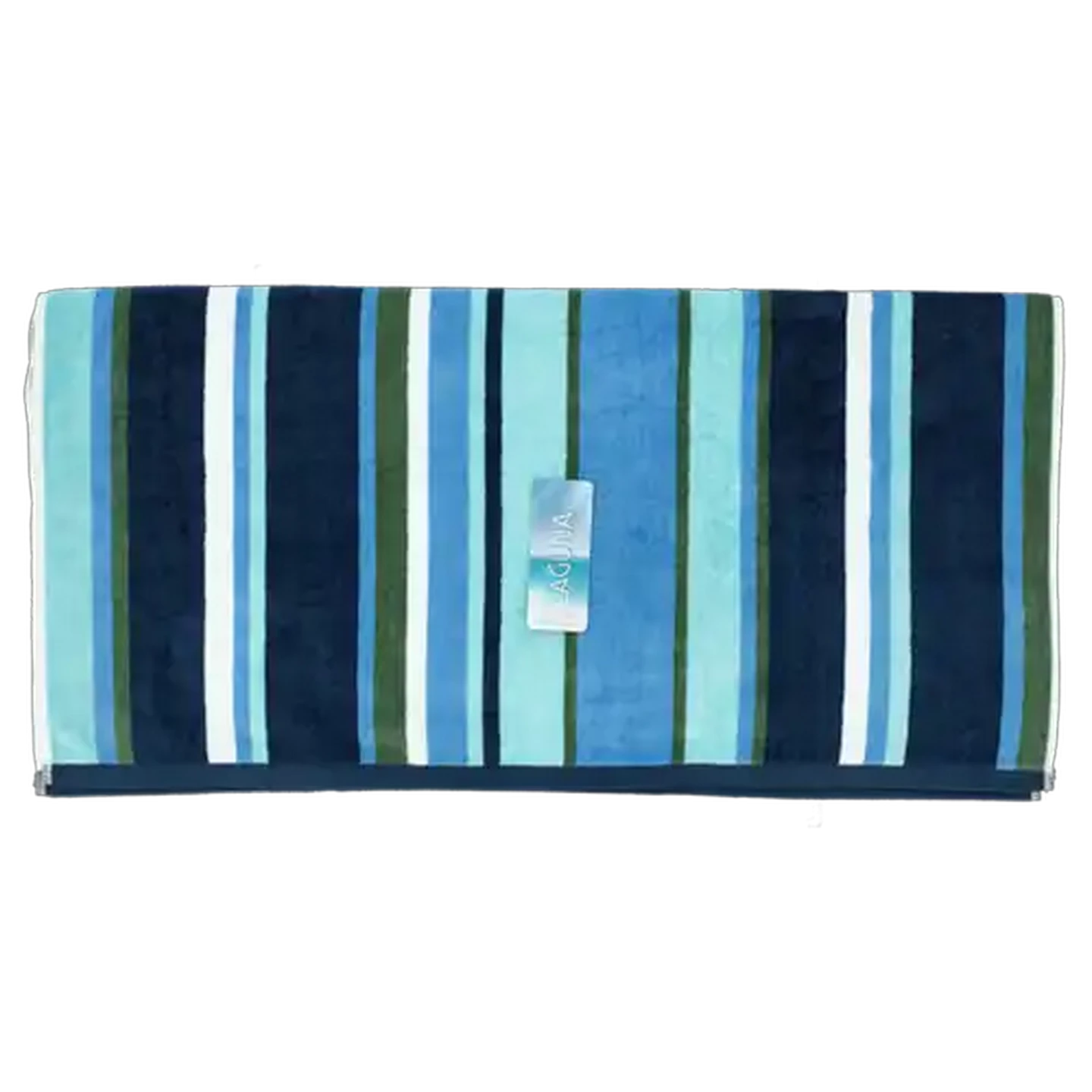 Image of Laguna Dobby Blue Stripe Beach Towel 80 x 160cm